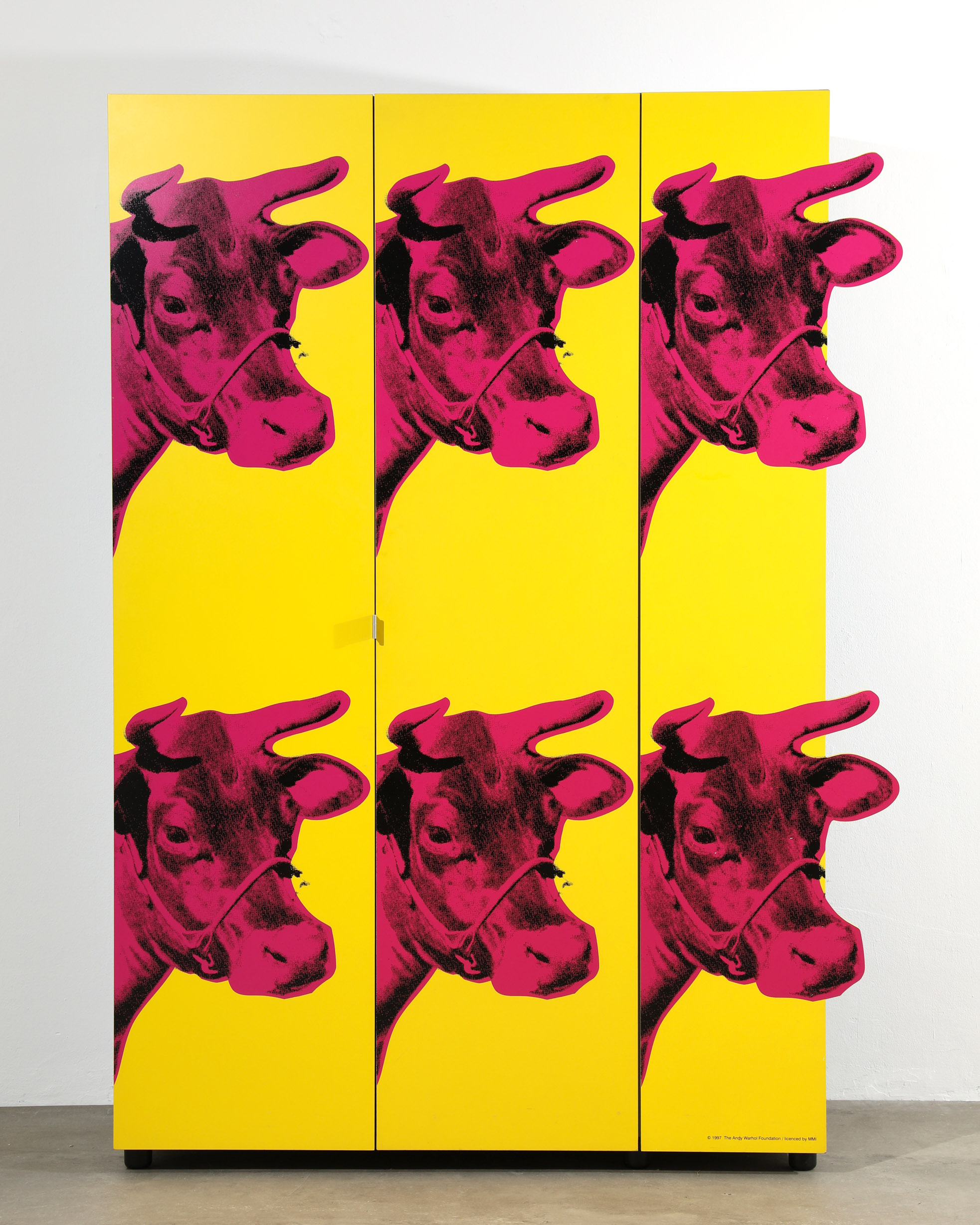 Andy Warhol, hb Collection, limited Cabinet with the Cow Wallpaper motif - Image 2 of 9