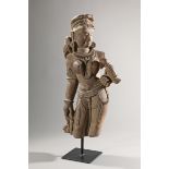 Apsara, figure of a female deity. India. Rajasthan. 11th-15th century