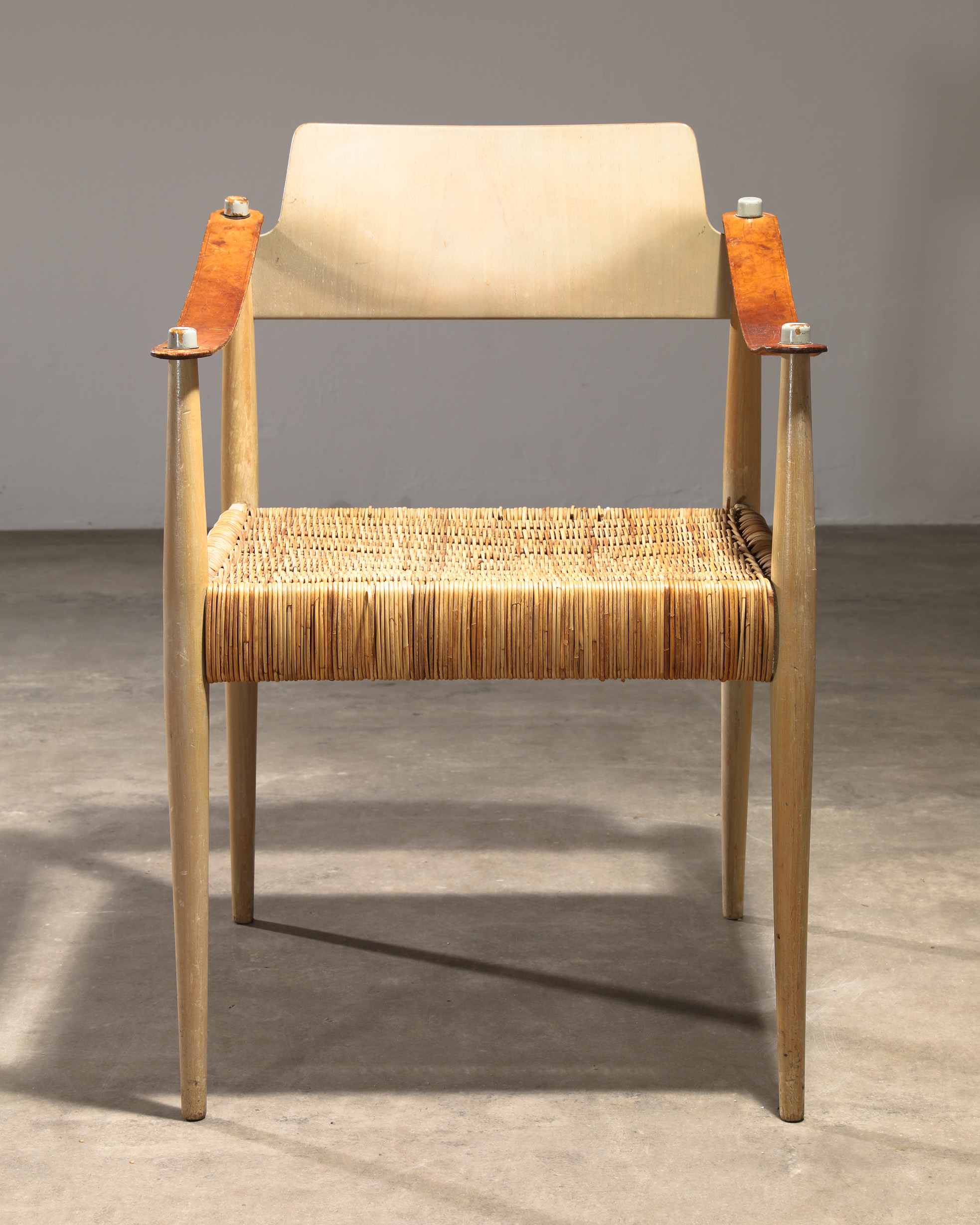 Egon Eiermann + Herta Maria Witzemann, Wilde & Spieth, Chair SE 119 A + folding table - Image 7 of 10