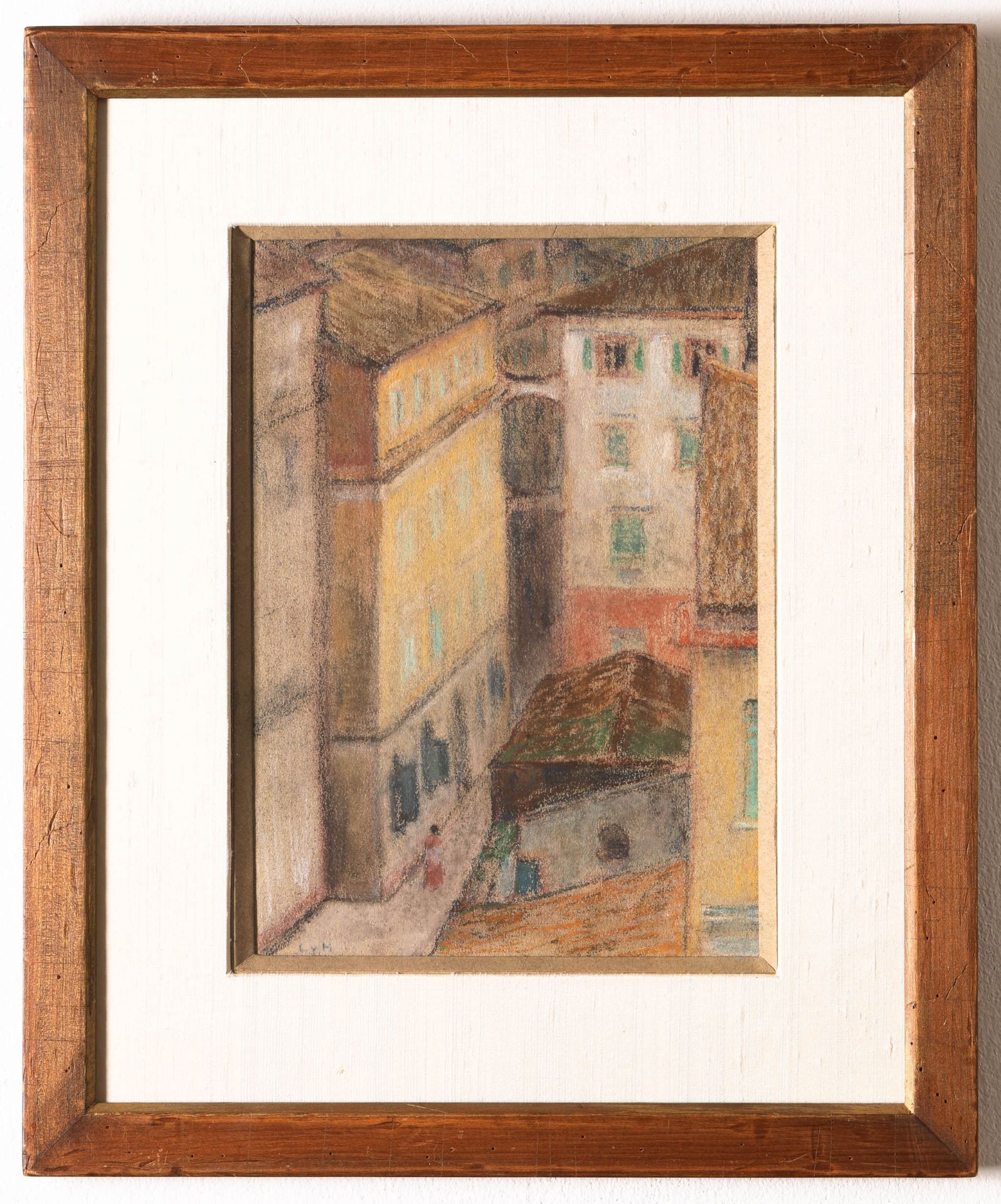 Ludwig von Hofmann. Straße in Korfu. 1907. Pastell - Bild 2 aus 5