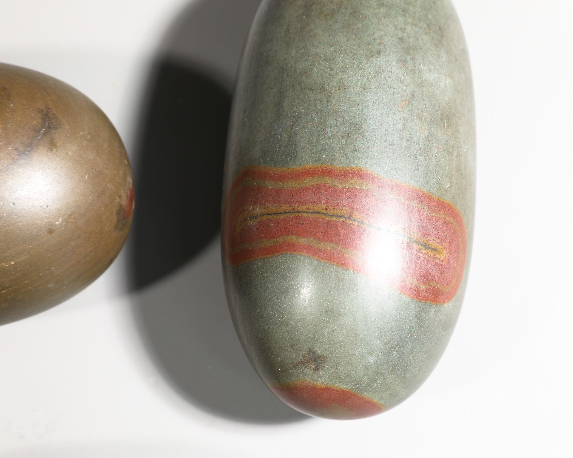 3 Shiva Lingam Stones - Image 2 of 5