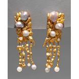 Ebbe Weiss-Weingart, Pair of pearl earrings