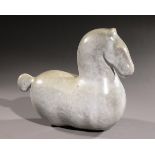 Gustav and Ulla Kraitz, Sculpture swan horse, ca. 1990