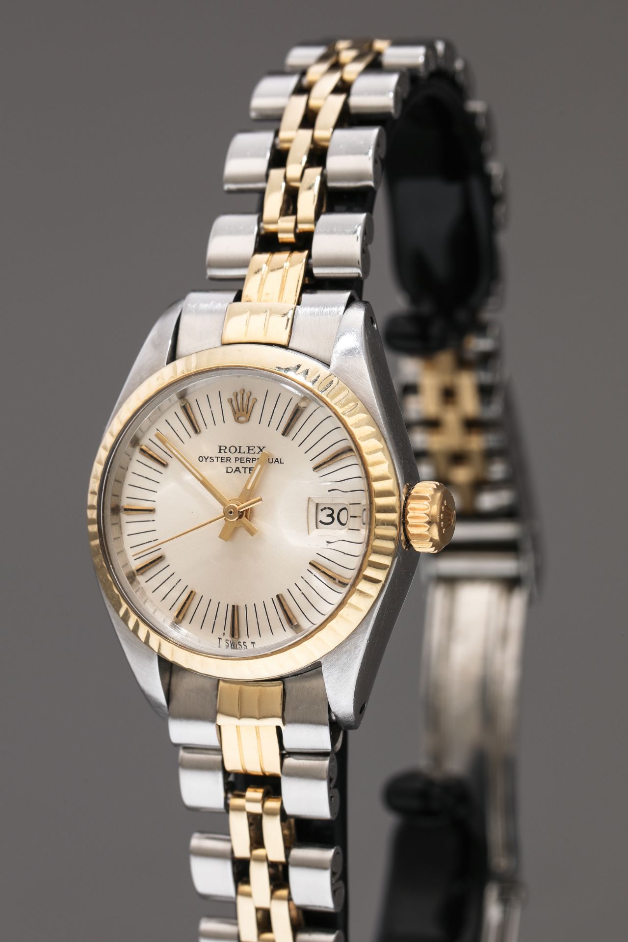 Rolex Oyster Perpetual Lady Date Ref. 6917. Automatik Damenuhr - Bild 3 aus 9