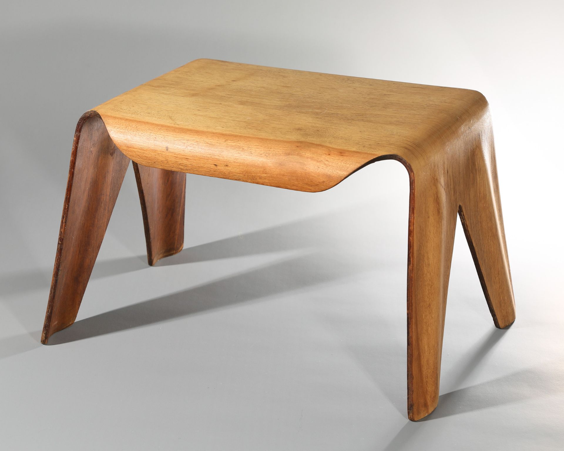 Charles & Ray Eames, early plywood children's stool