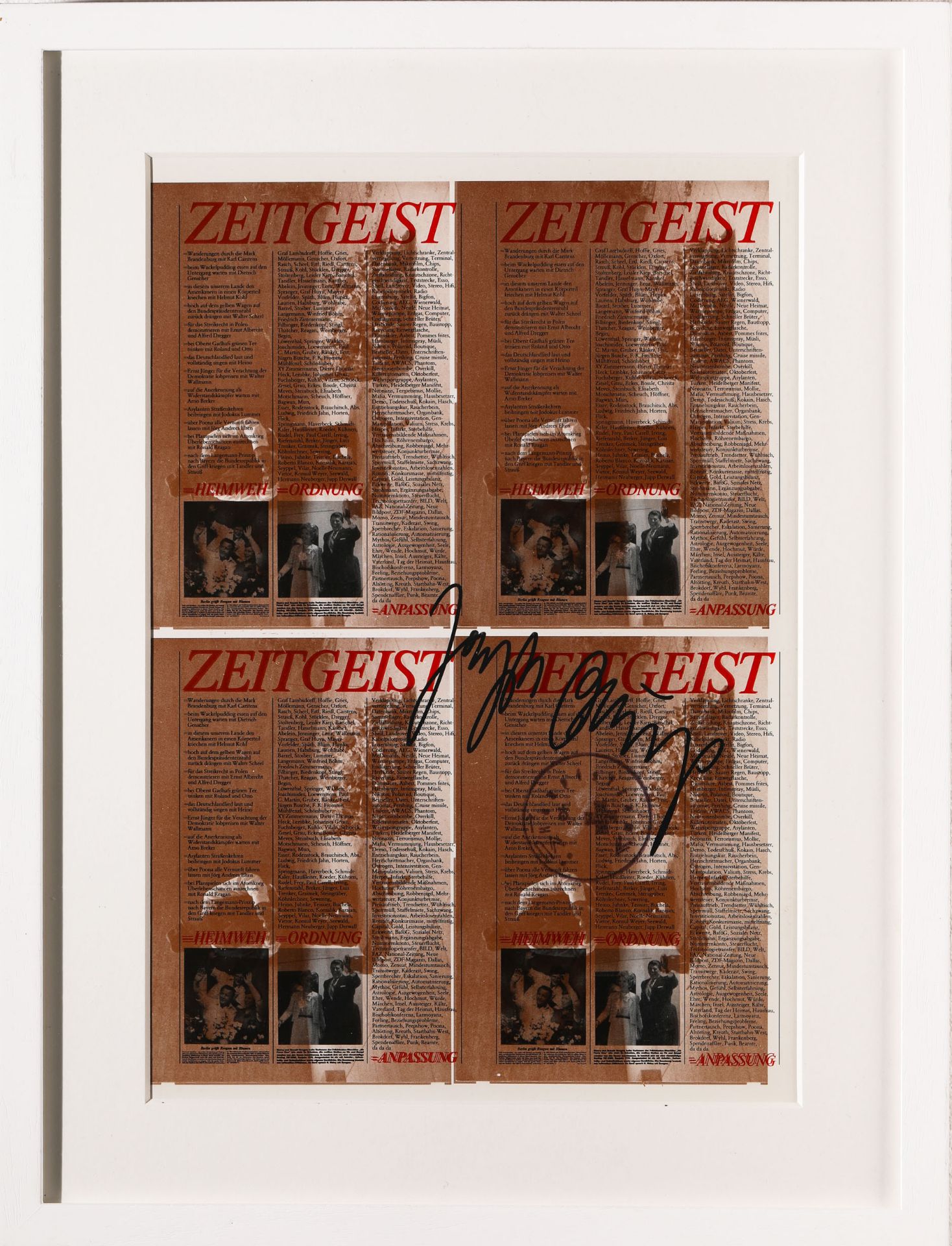 Joseph Beuys*, Andruck, Zeitgeist/Hasengrab, 1982 - Bild 2 aus 4