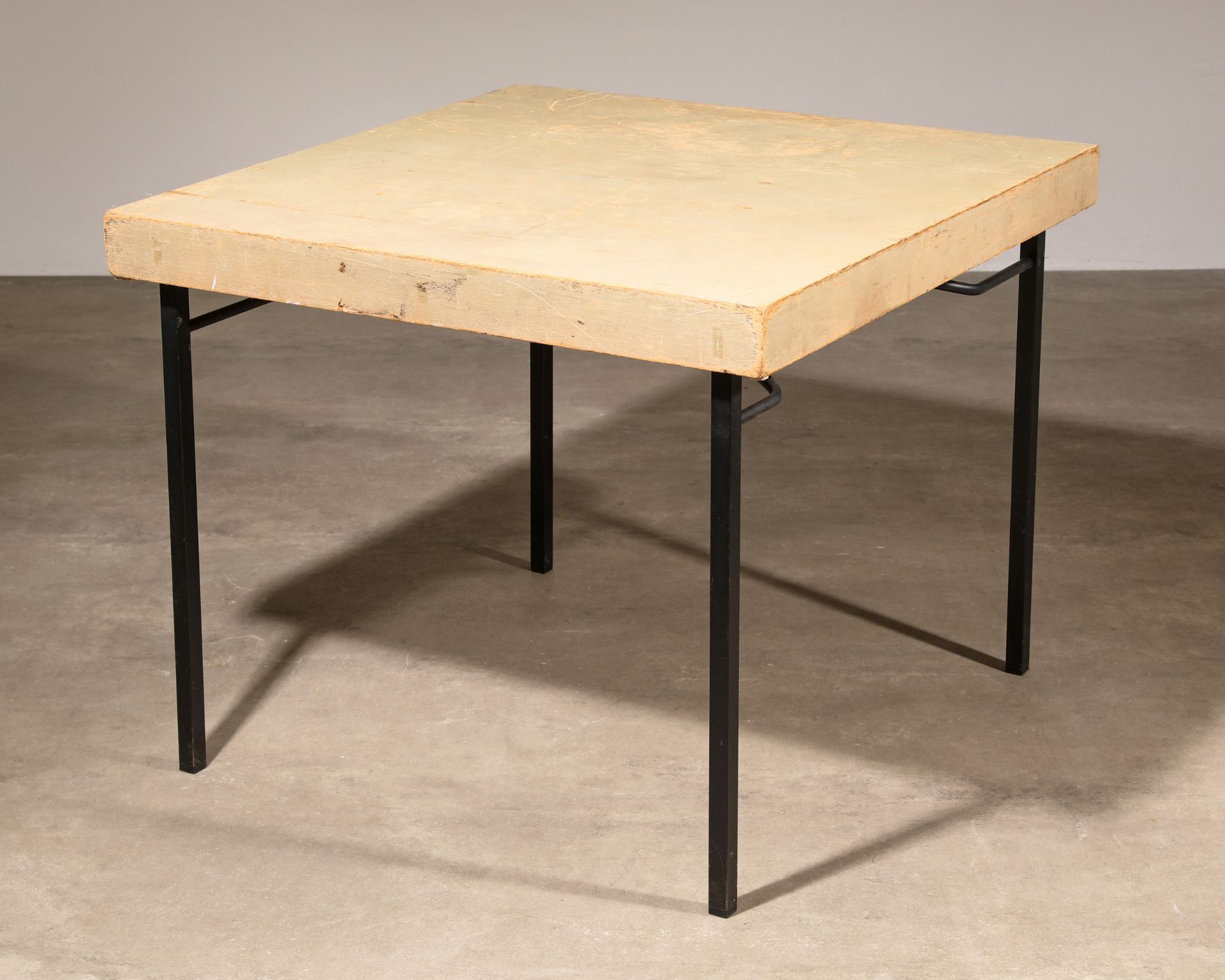 Egon Eiermann + Herta Maria Witzemann, Wilde & Spieth, Chair SE 119 A + folding table - Image 2 of 10