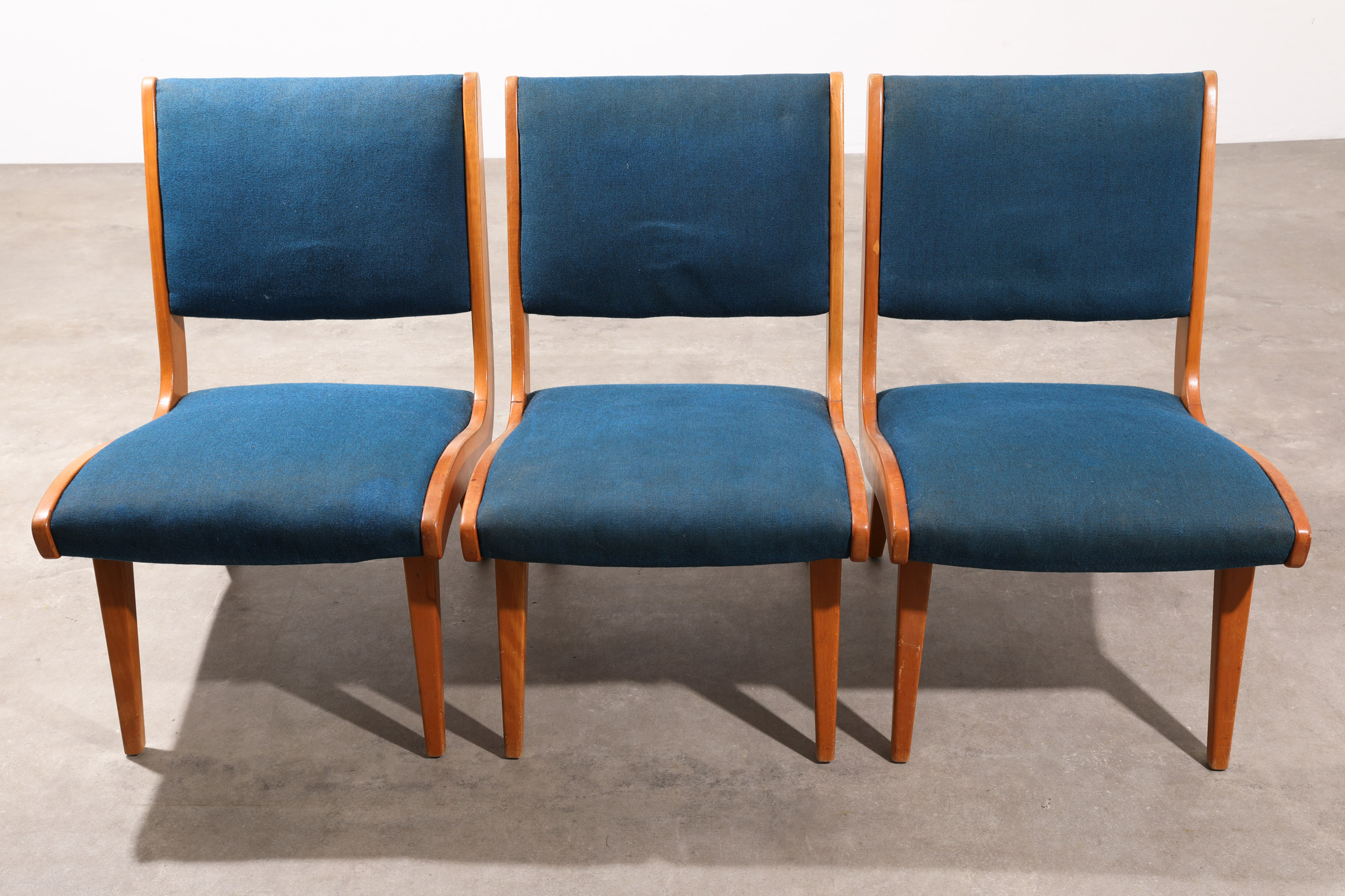 Jens Risom, Walter Knoll, 3 Armchairs, model Vostra - Image 2 of 3