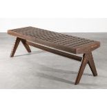 Pierre Jeanneret, Bench from the M.L.A. Residential building in Chandigarh