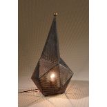 Mathieu Matégot, perforated plate table Lamp, model Bagdad