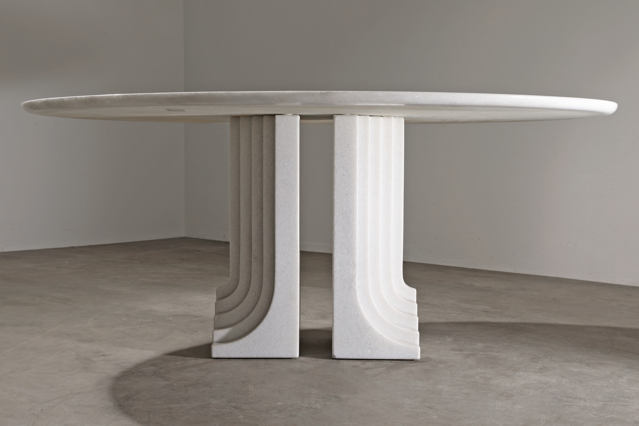 Carlo Scarpa, Simon, Marble dining Table, model Samo - Image 2 of 4