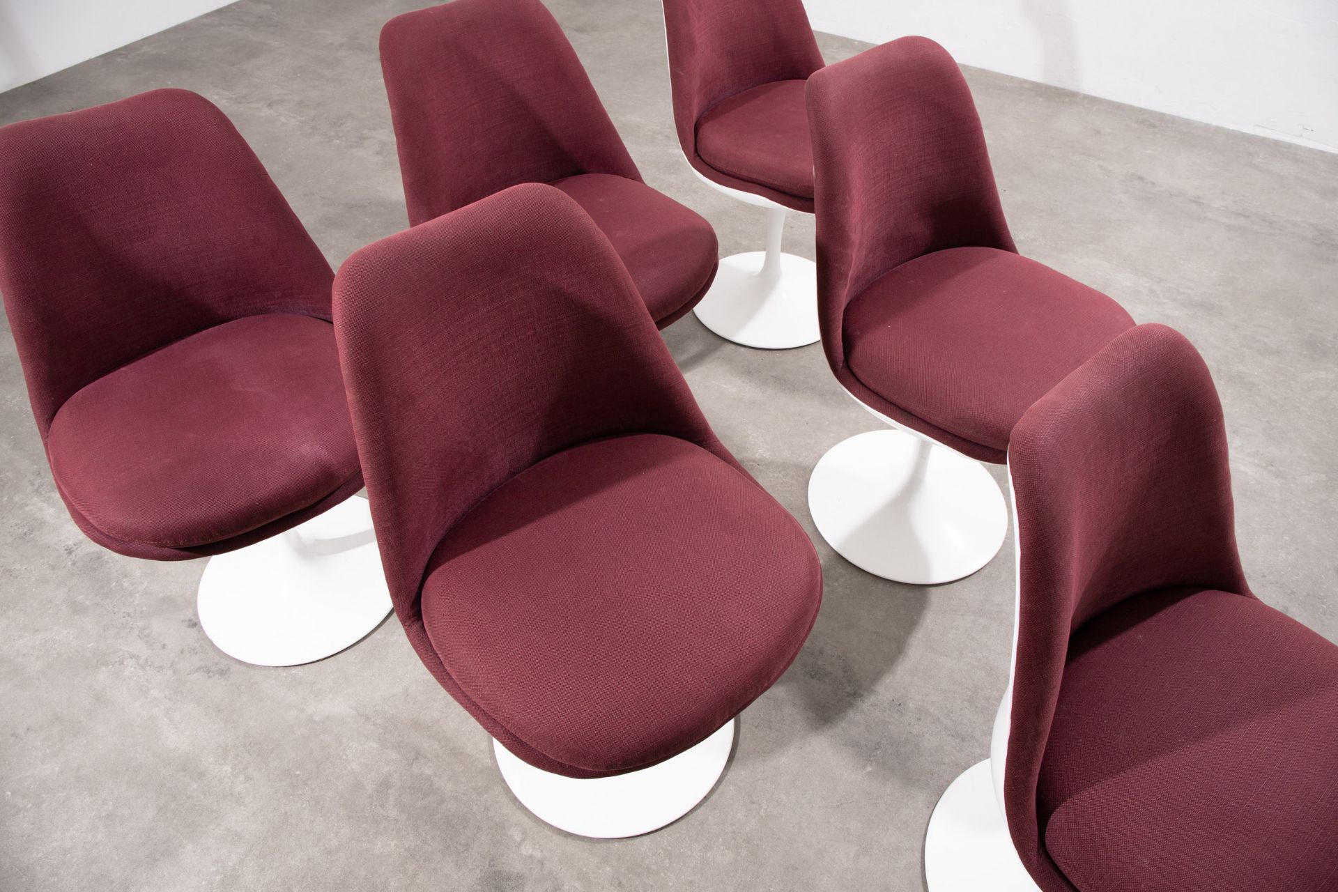 Eero Saarinen, Knoll International, 6 Stühle Modell 151 Tulip - Bild 2 aus 6