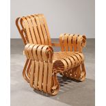 Frank O. Gehry, Knoll International, Lounge Chair, model Powerplay 9 / 95