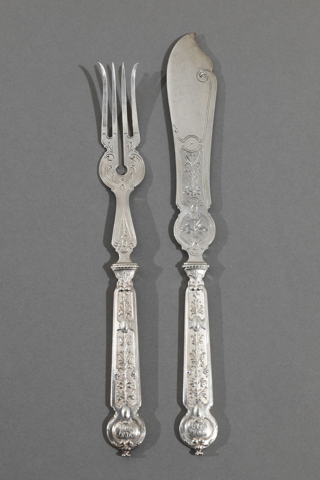 G. Hermeling for Wilkens Söhne, Bremen, 118-piece cutlery set with serving pieces - Image 5 of 11