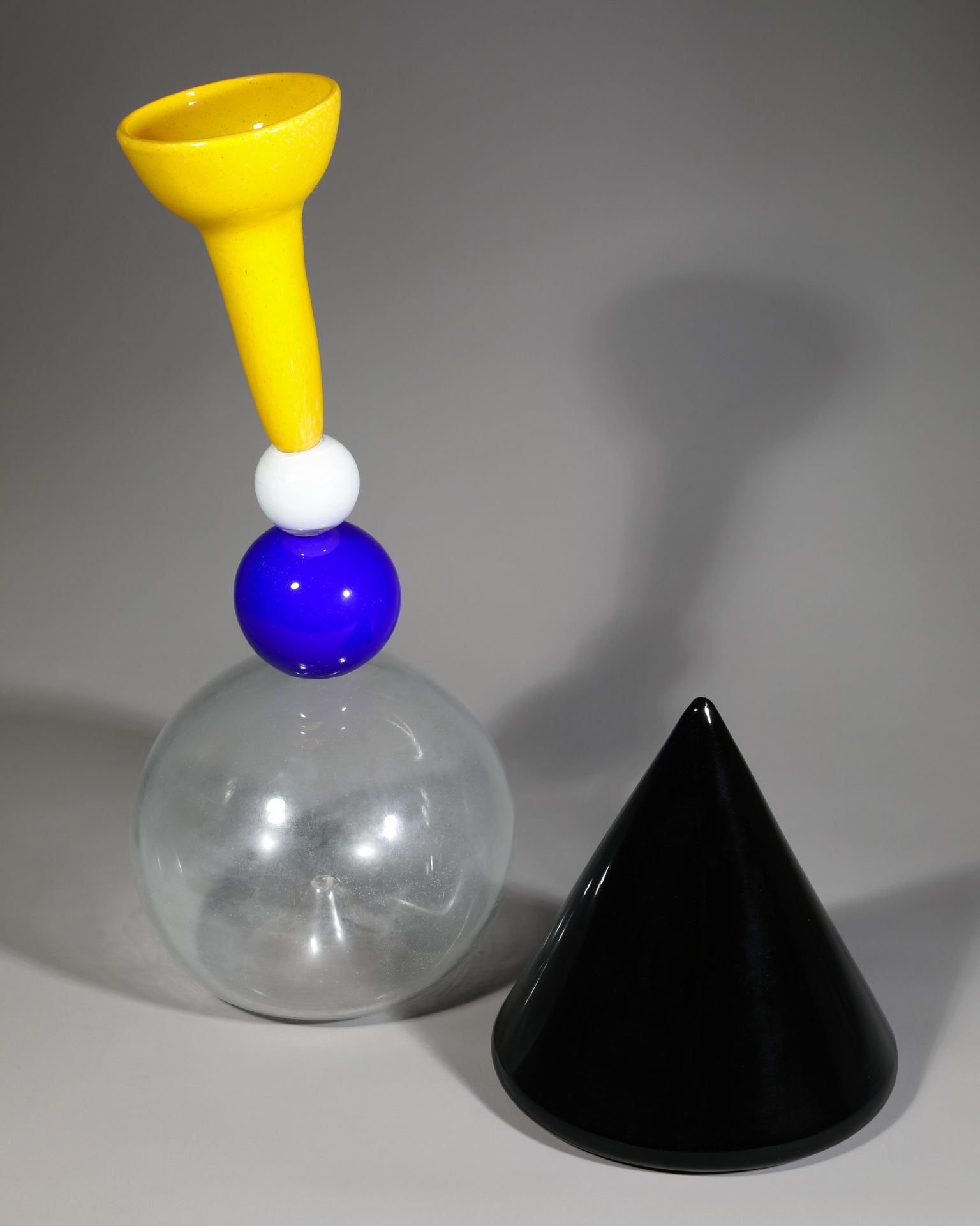 Peter Shire, Vistosi. What's Outside, Glass Object. Ca. 1988. H. 50 cm - Image 4 of 5