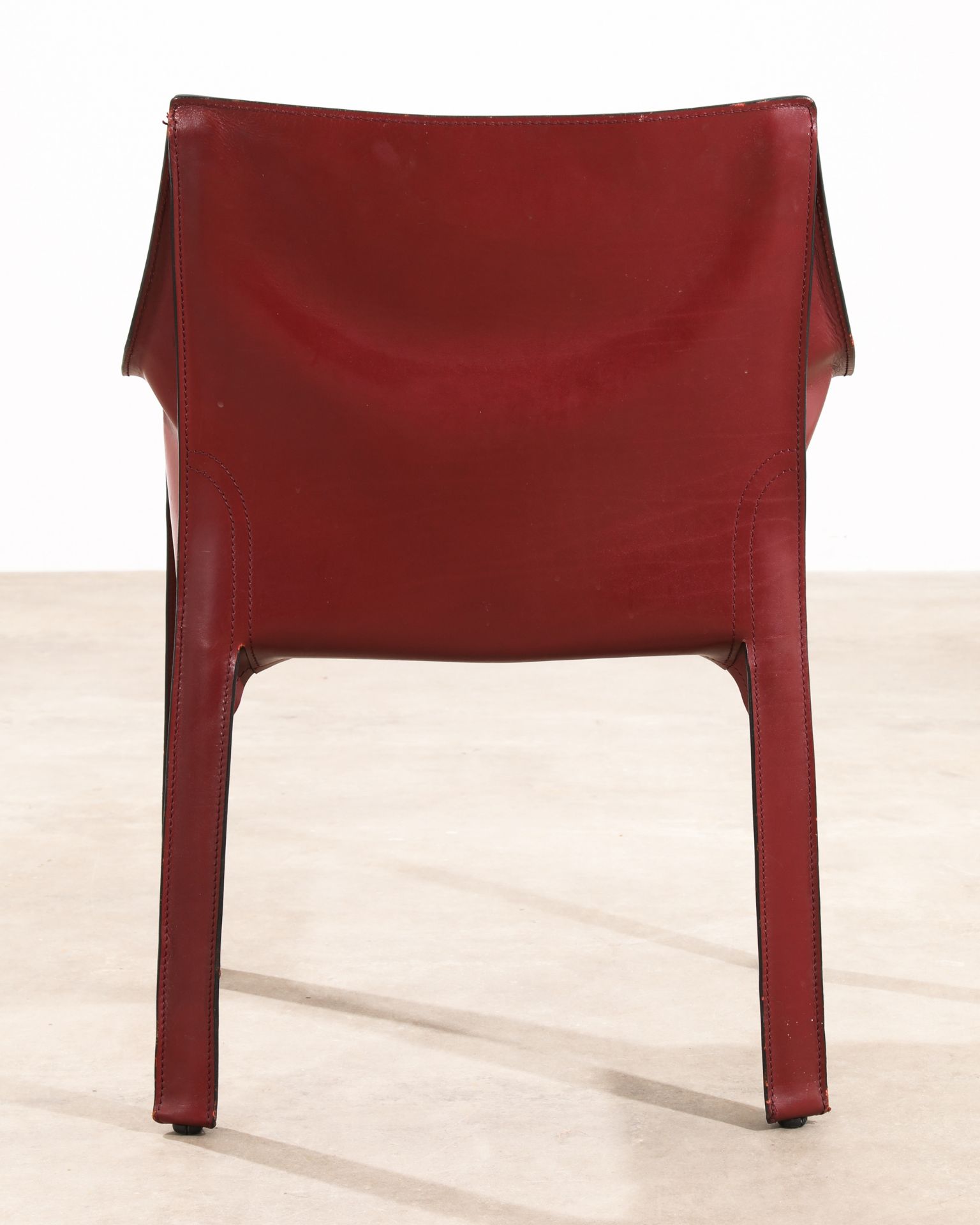 Mario Bellini, Cassina, 6 armchairs, model CAB 413 - Image 5 of 5