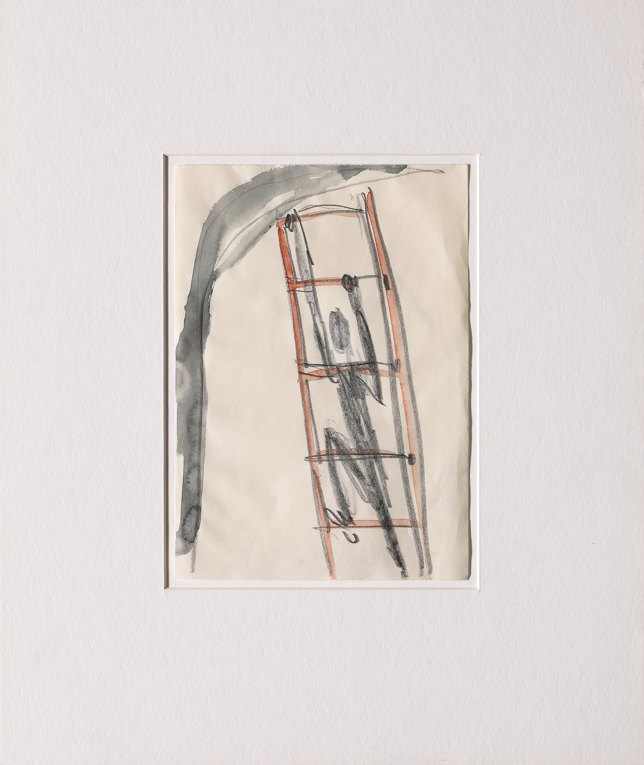 Karl Horst Hödicke*, Pencil and watercolor on paper - Image 2 of 5