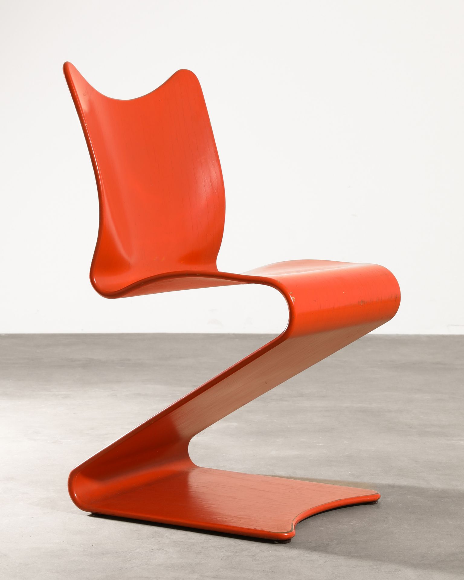 Verner Panton, A. Sommer / Thonet, Plywood Chair, model 275 S-Stuhl - Image 2 of 6