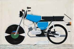 Robert Seidel*, Fahrt ins Blaue, Gemälde, 2009