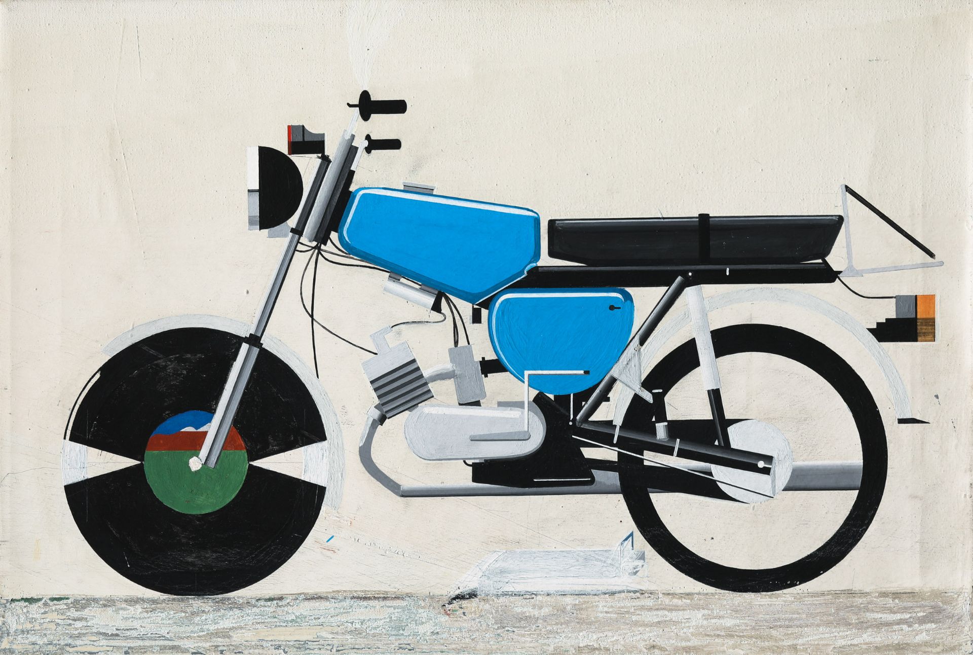 Robert Seidel*, Fahrt ins Blaue, Painting, 2009