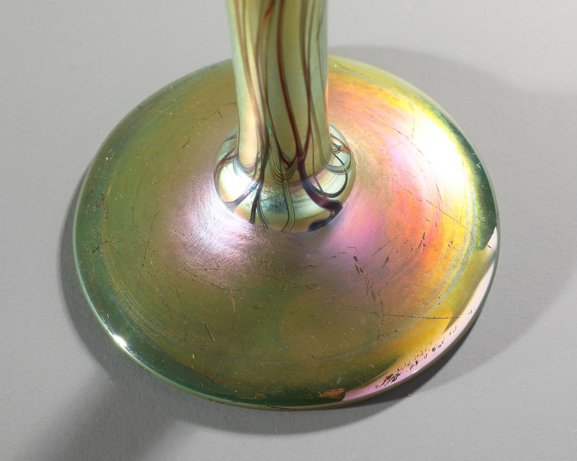 Louis C. Tiffany, Favrile-Blütenpokal, um 1904 - Bild 2 aus 7