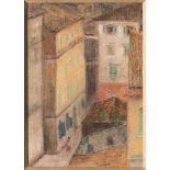 Ludwig von Hofmann. Street in Corfu. 1907. Pastel