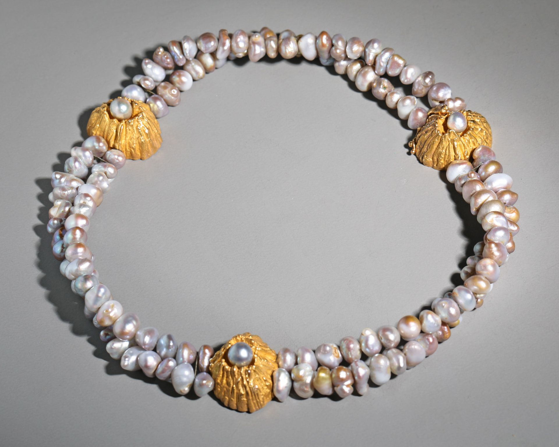 Ebbe Weiss-Weingart, Necklace with three volcanoes - Image 3 of 6