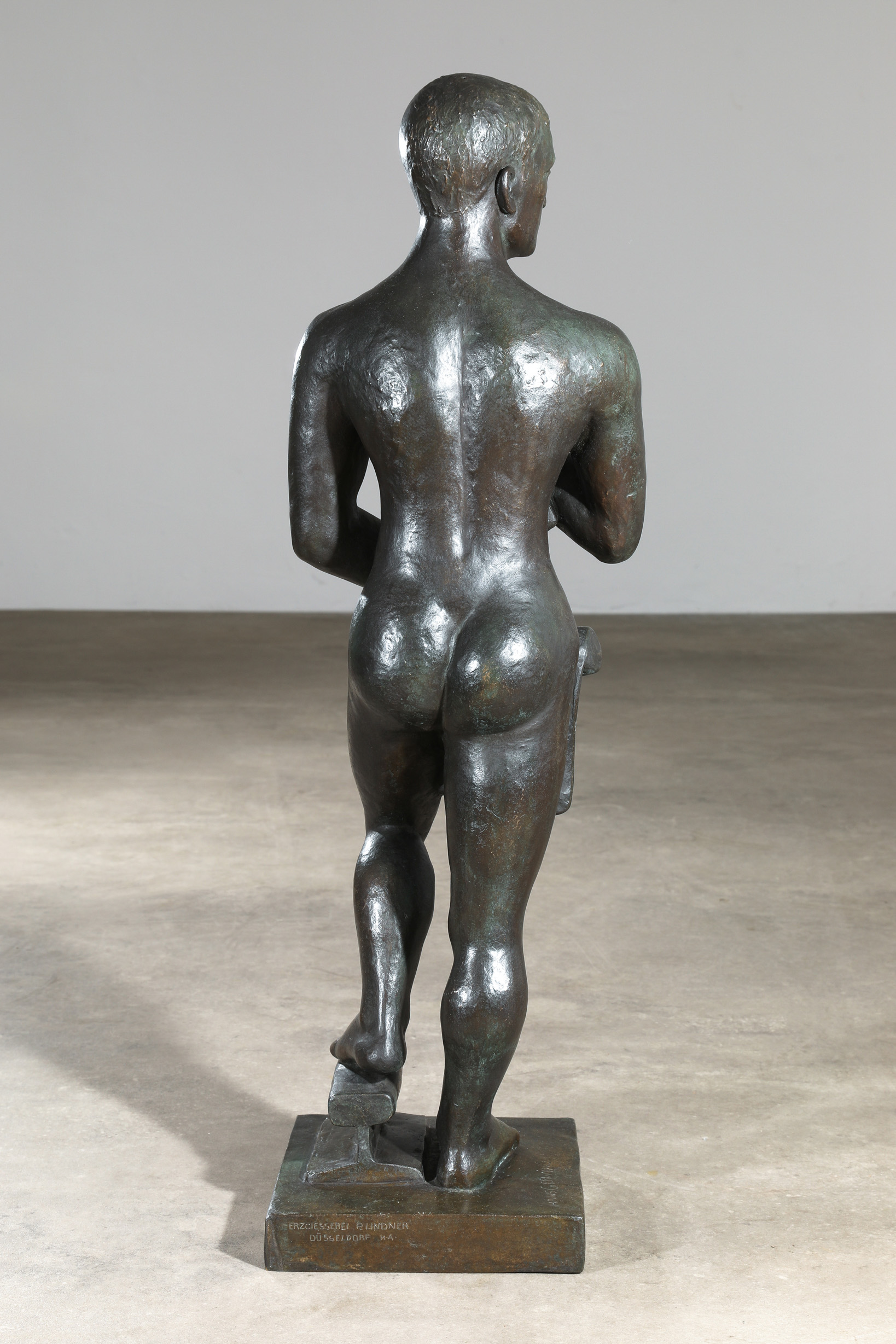 Hans Gerwing, Ingenium, Bronze Sculpture - Image 7 of 9