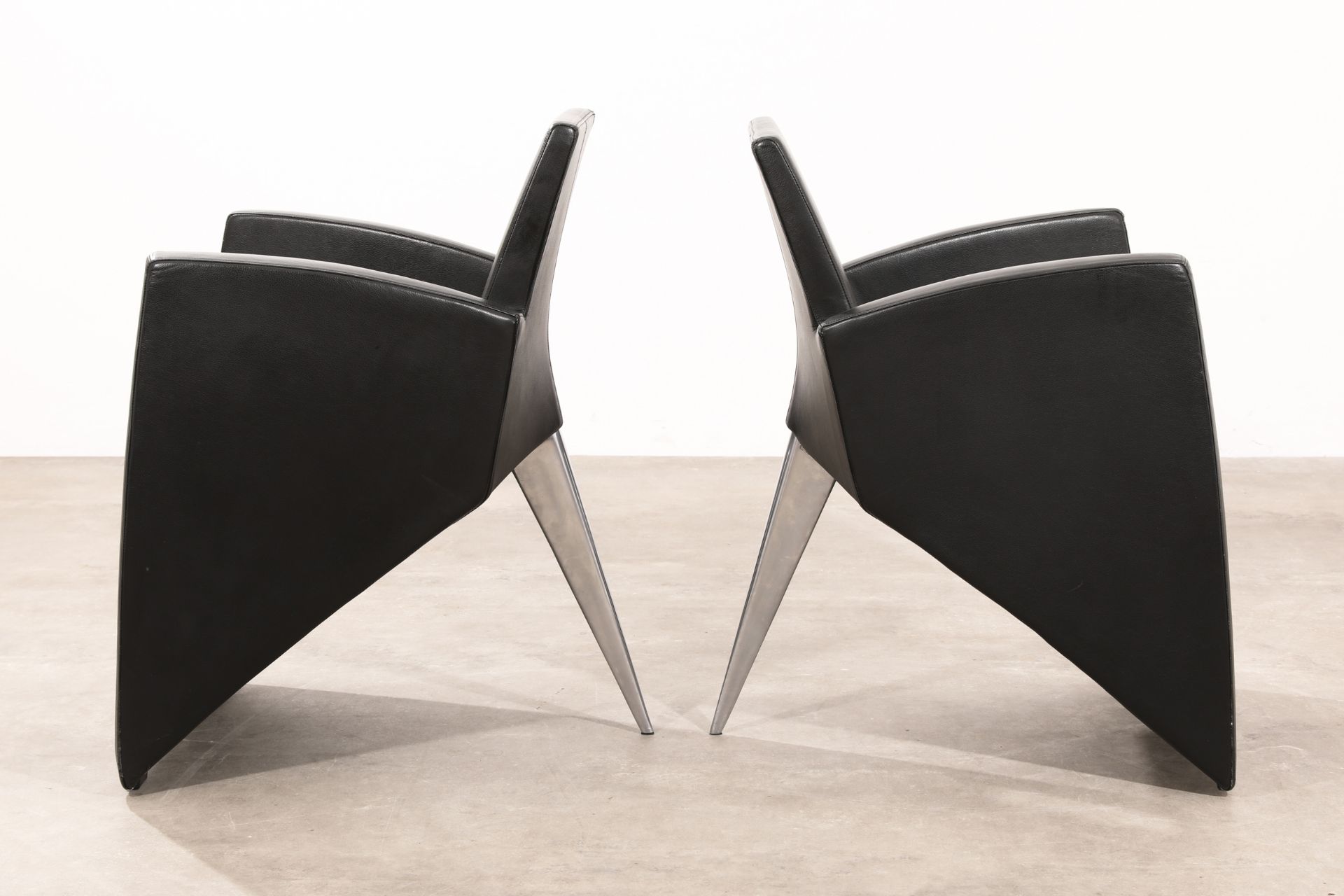 Philippe Starck, Aleph, 2 Stühle Modell J. Lang - Bild 3 aus 5
