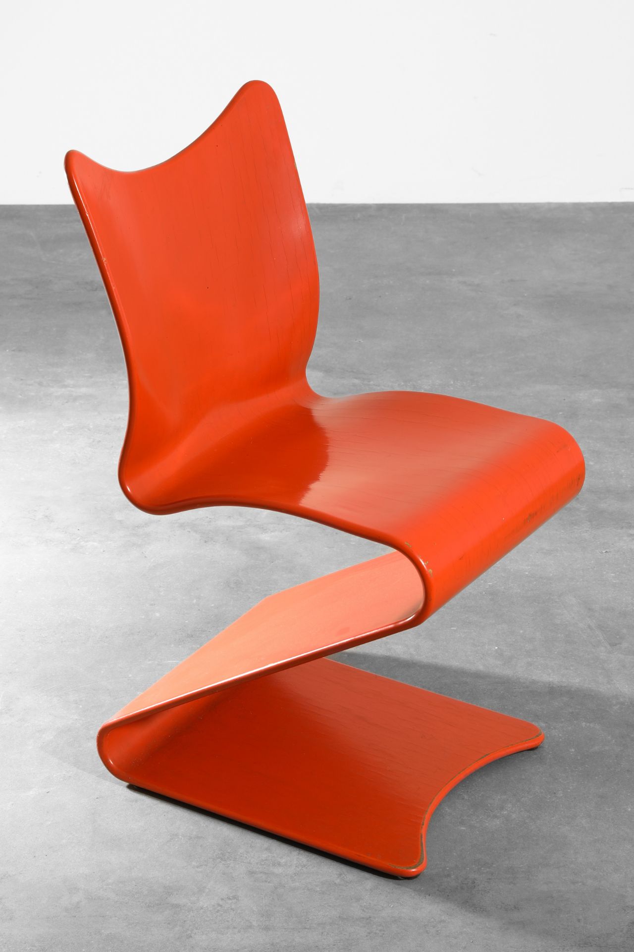 Verner Panton, A. Sommer / Thonet, Plywood Chair, model 275 S-Stuhl