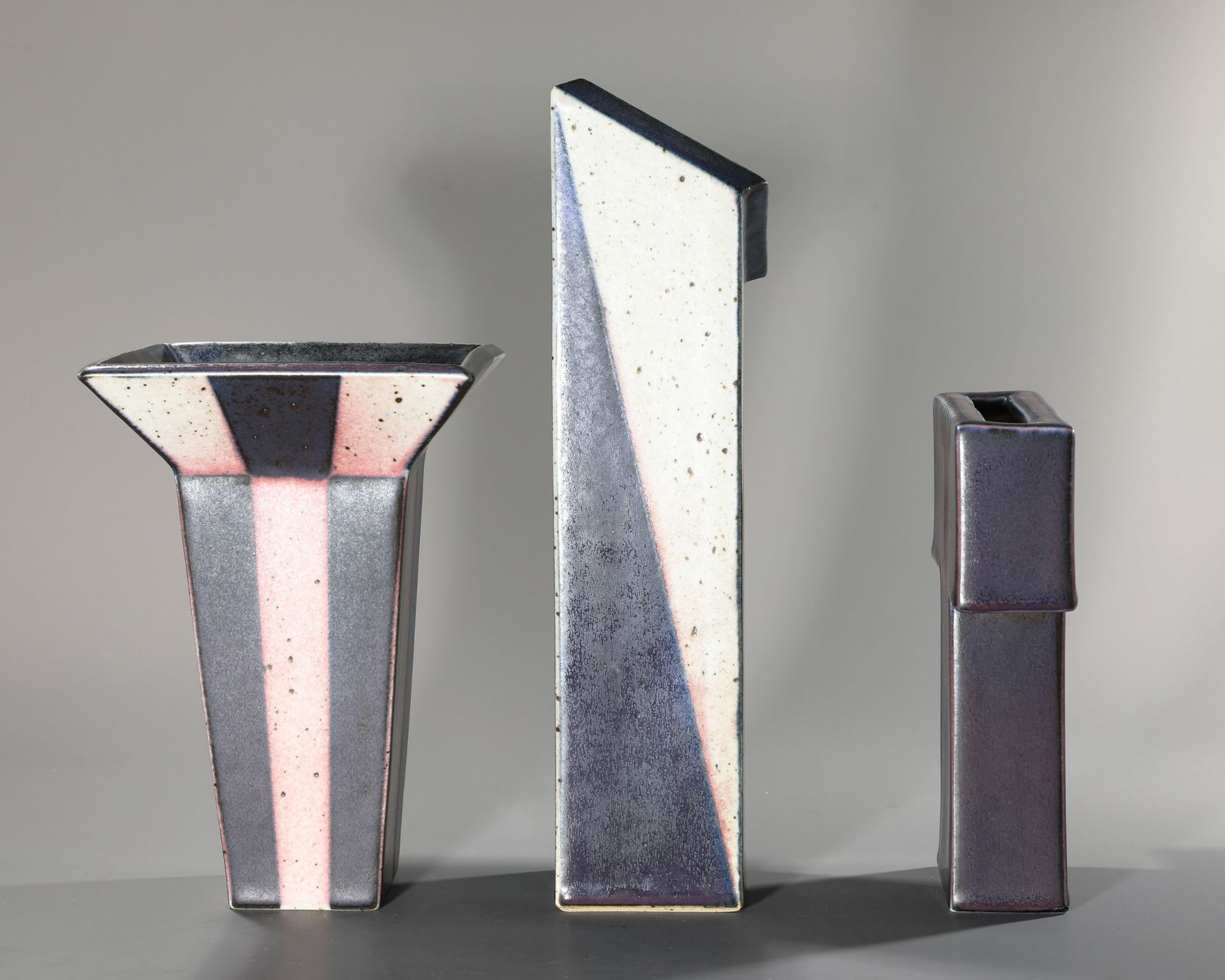 Karl Scheid, Three Vases, 1997, 2001, 2004 - Image 3 of 6