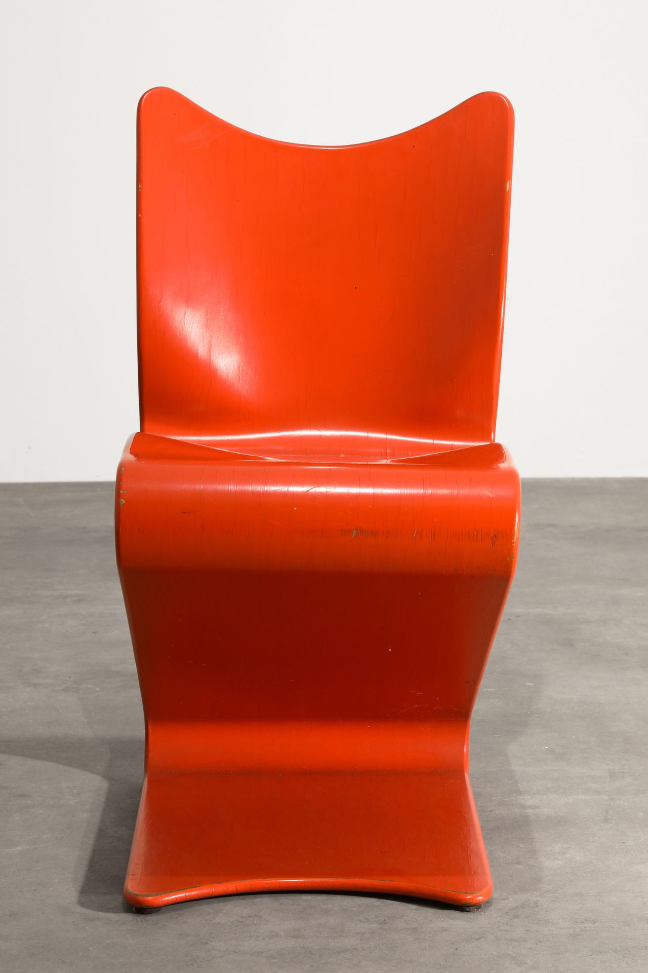 Verner Panton, A. Sommer / Thonet, Schichtholz Stuhl Modell 275 S-Stuhl - Bild 3 aus 6