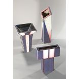 Karl Scheid, Three Vases, 1997, 2001, 2004