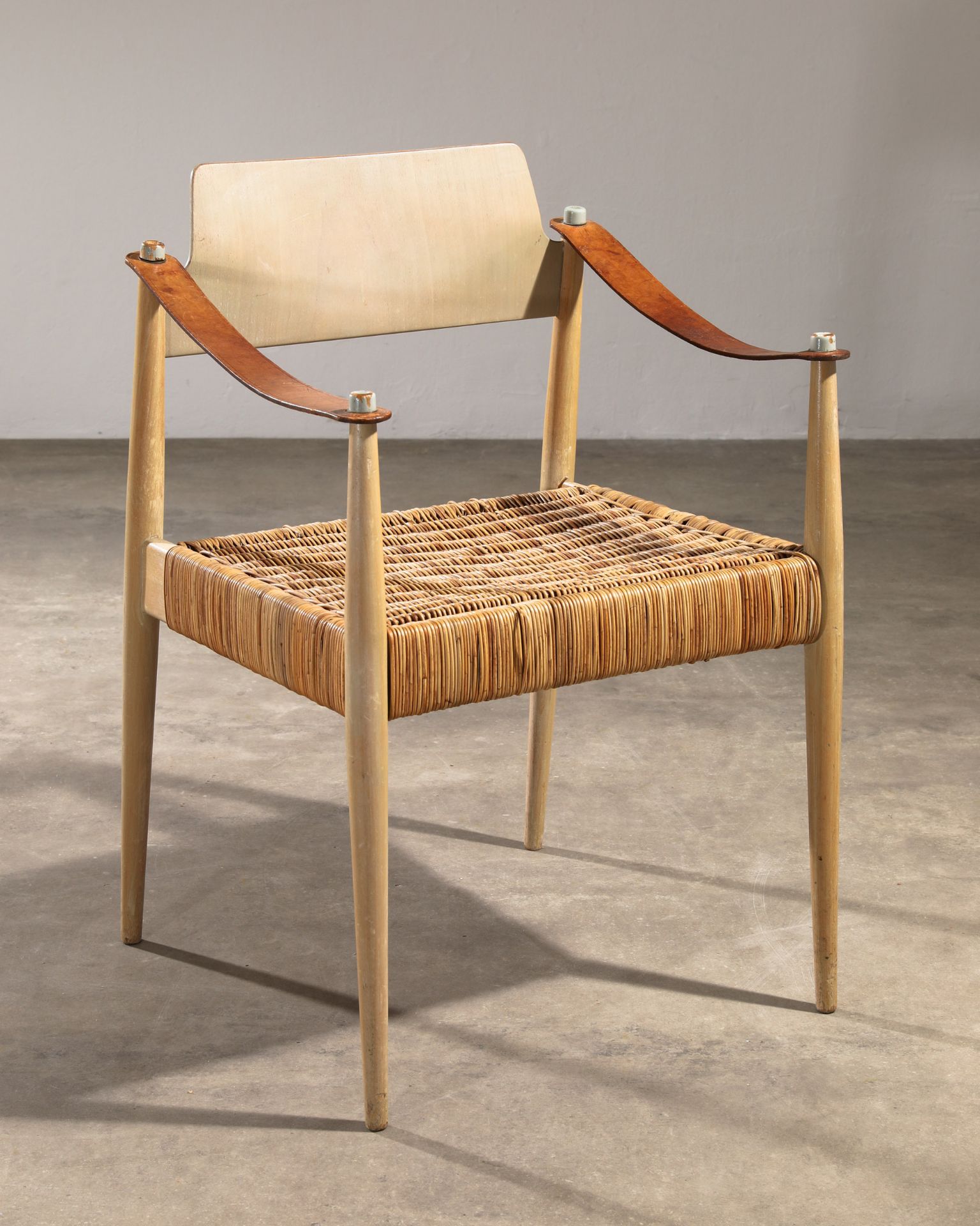 Egon Eiermann + Herta Maria Witzemann, Wilde & Spieth, Chair SE 119 A + folding table - Image 6 of 10