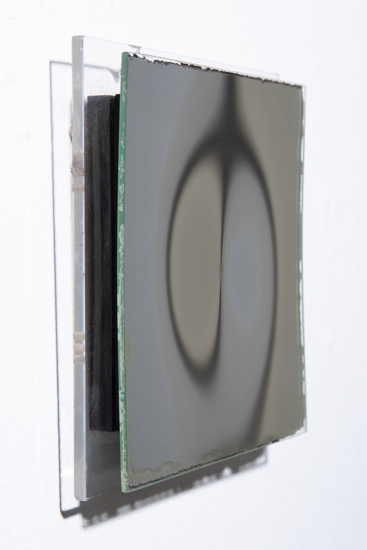 Victor Bonato*, small, square - concave mirror object - Image 2 of 6