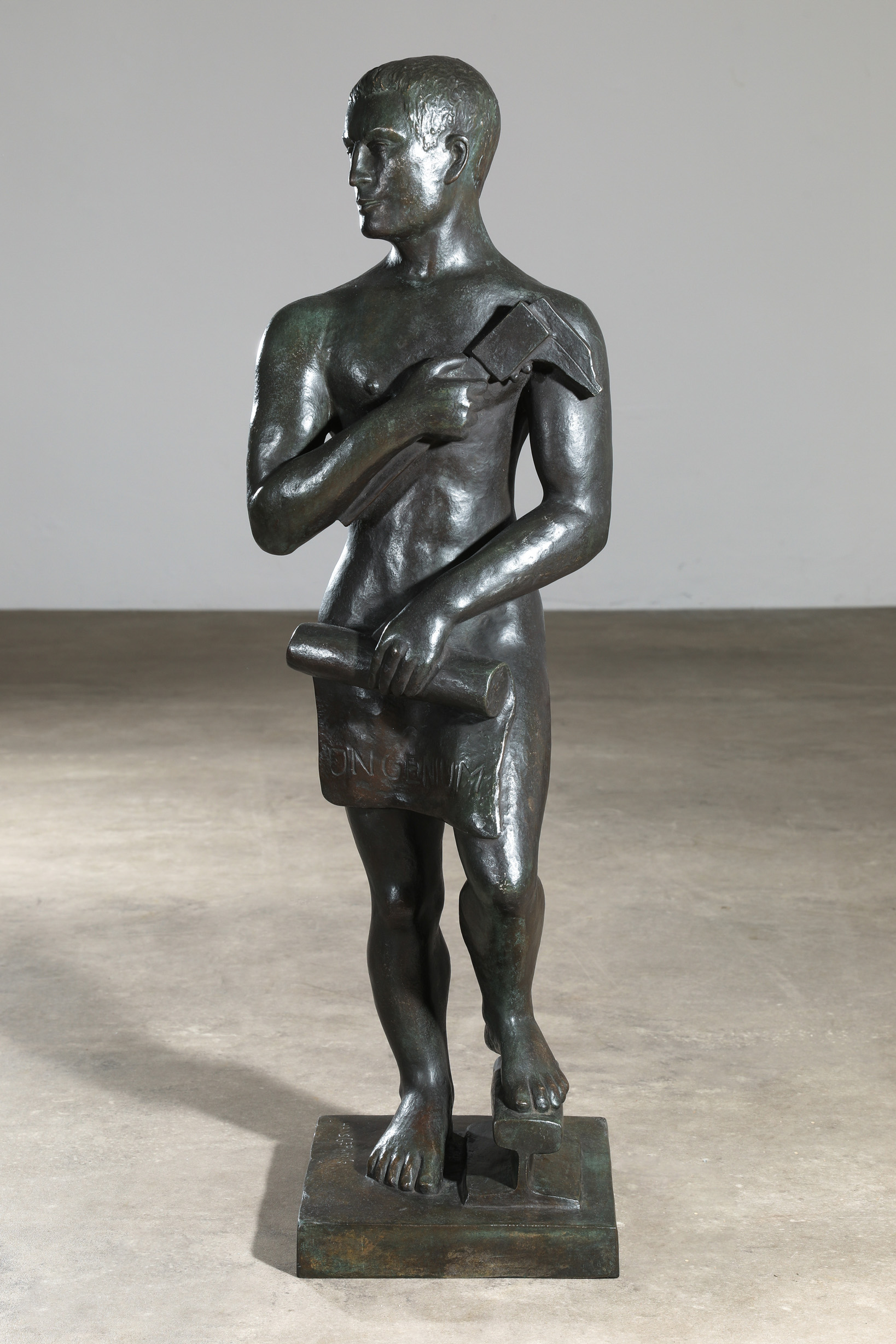 Hans Gerwing, Ingenium, Bronze Sculpture - Image 4 of 9
