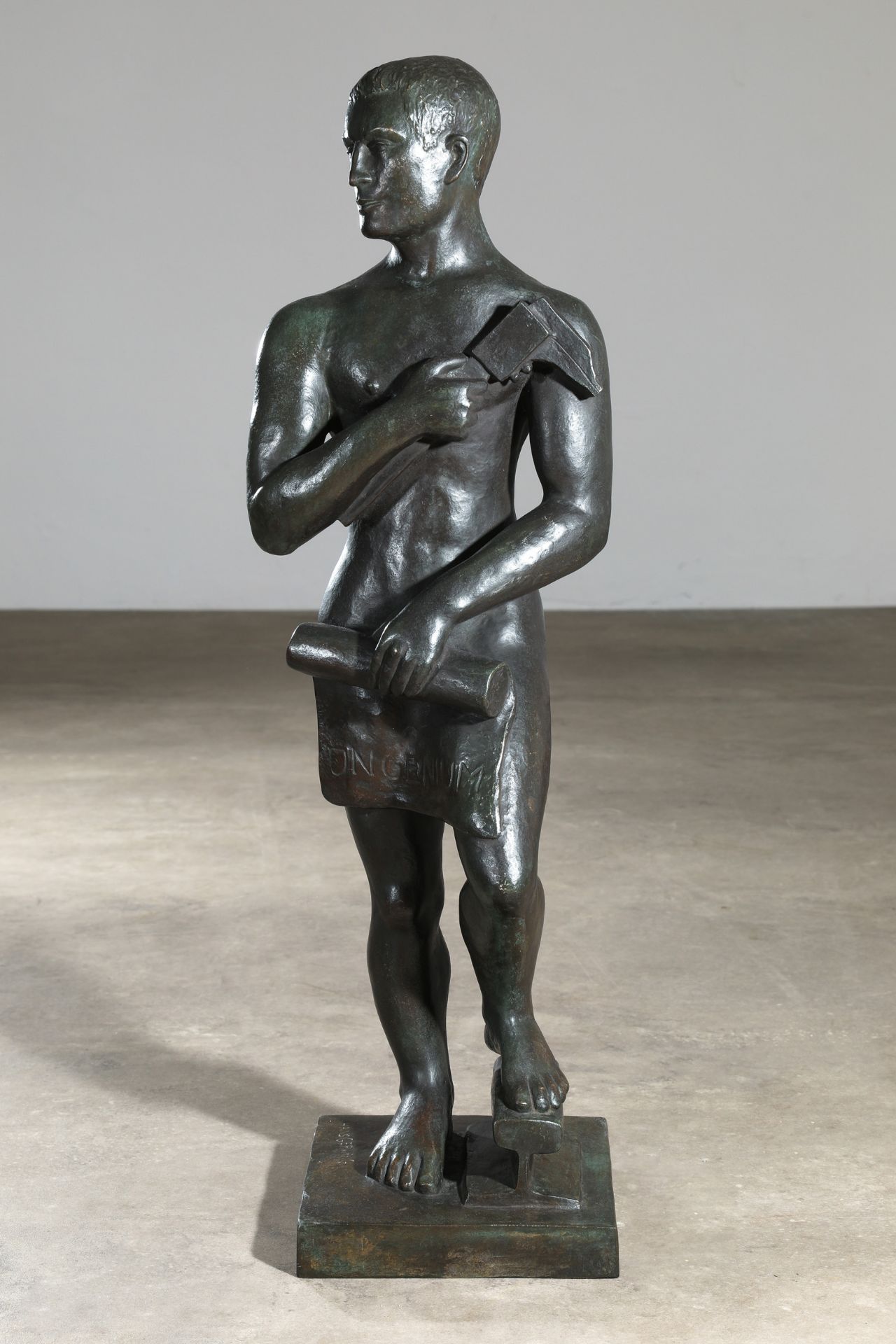 Hans Gerwing, Ingenium, Bronze Sculpture - Image 4 of 9