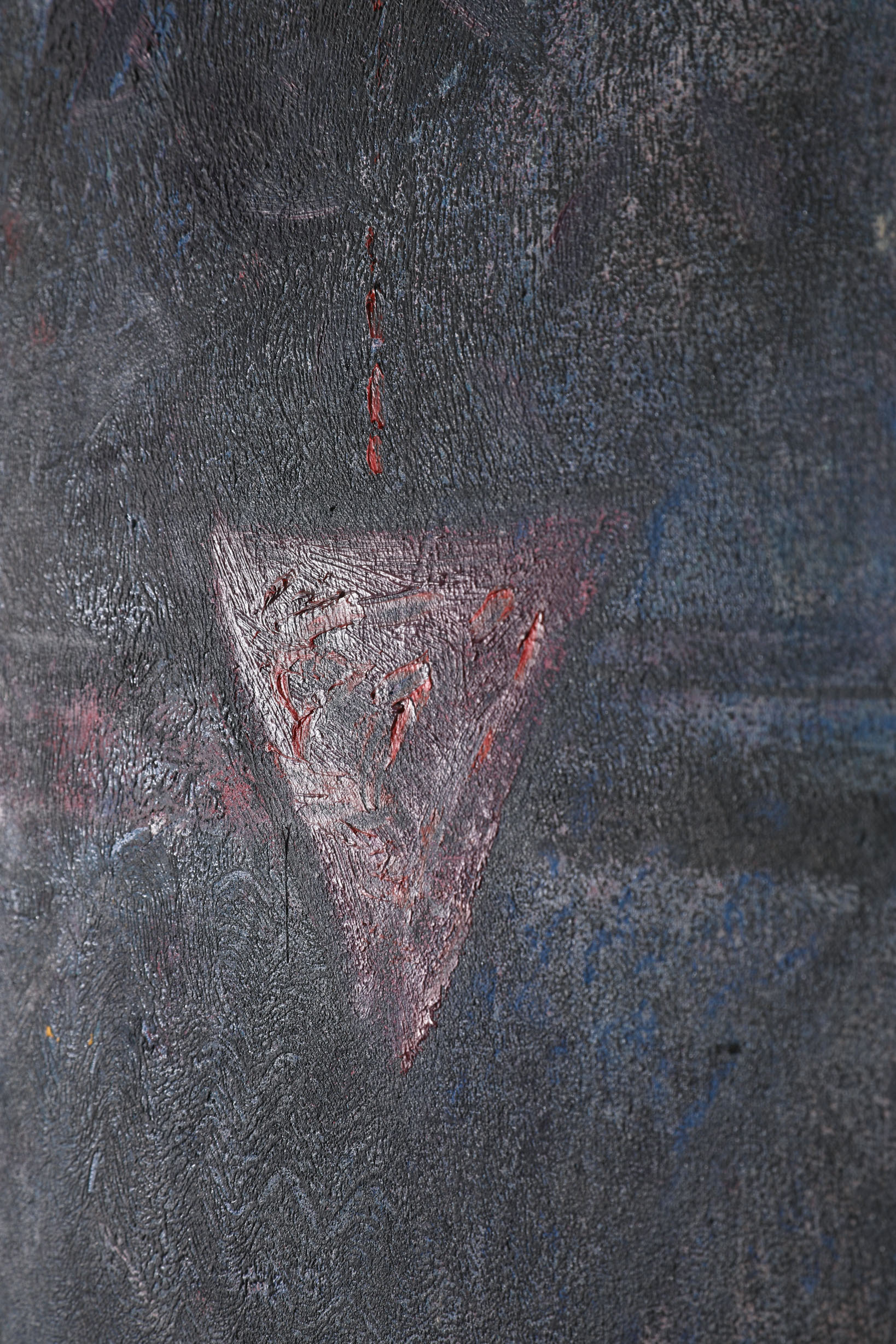 Hemraj, Metamorphosis, 1992, 180 x 150 cm, Oil on canvas - Image 6 of 7