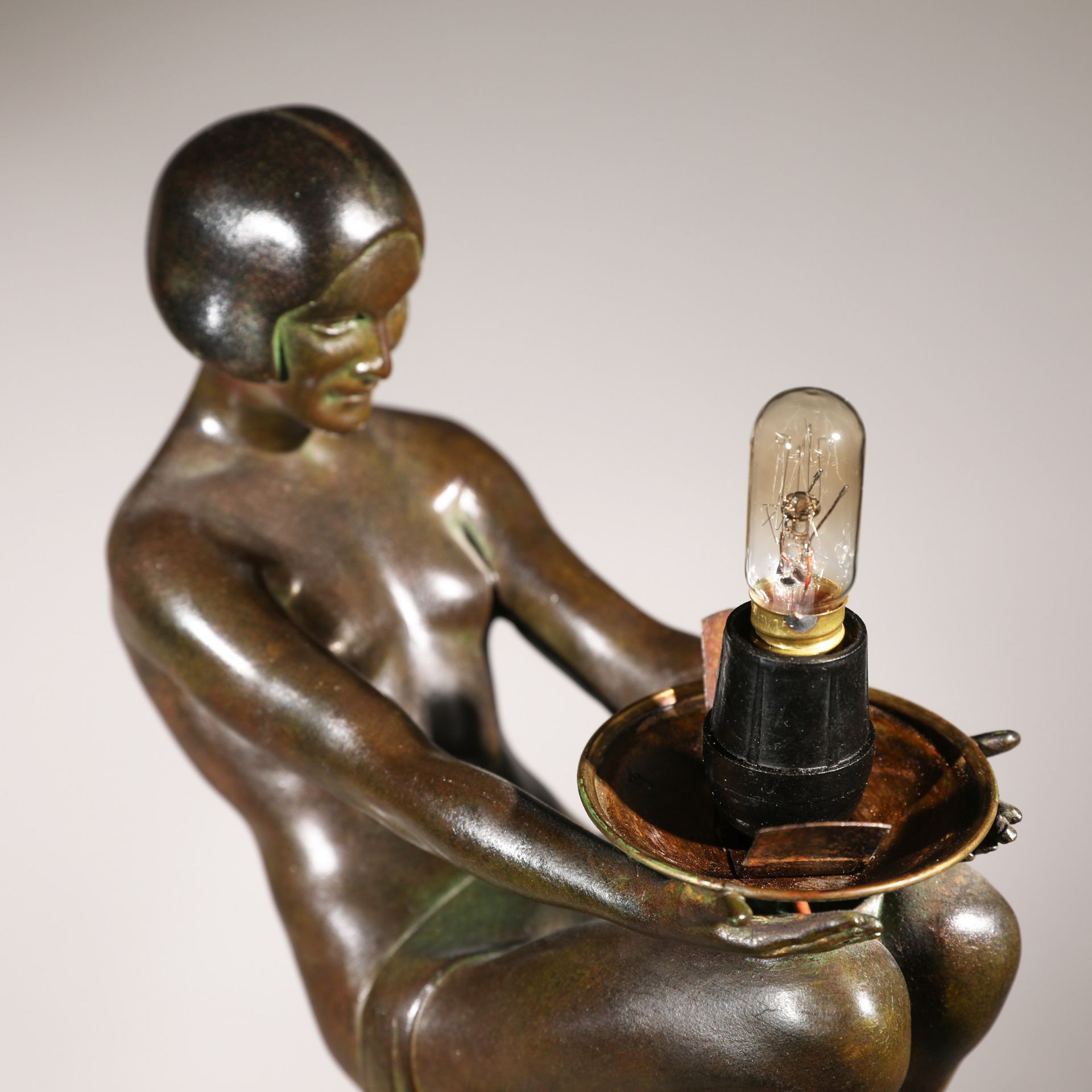 Max Le Verrier, Table Lamp, model Enigma - Image 6 of 6