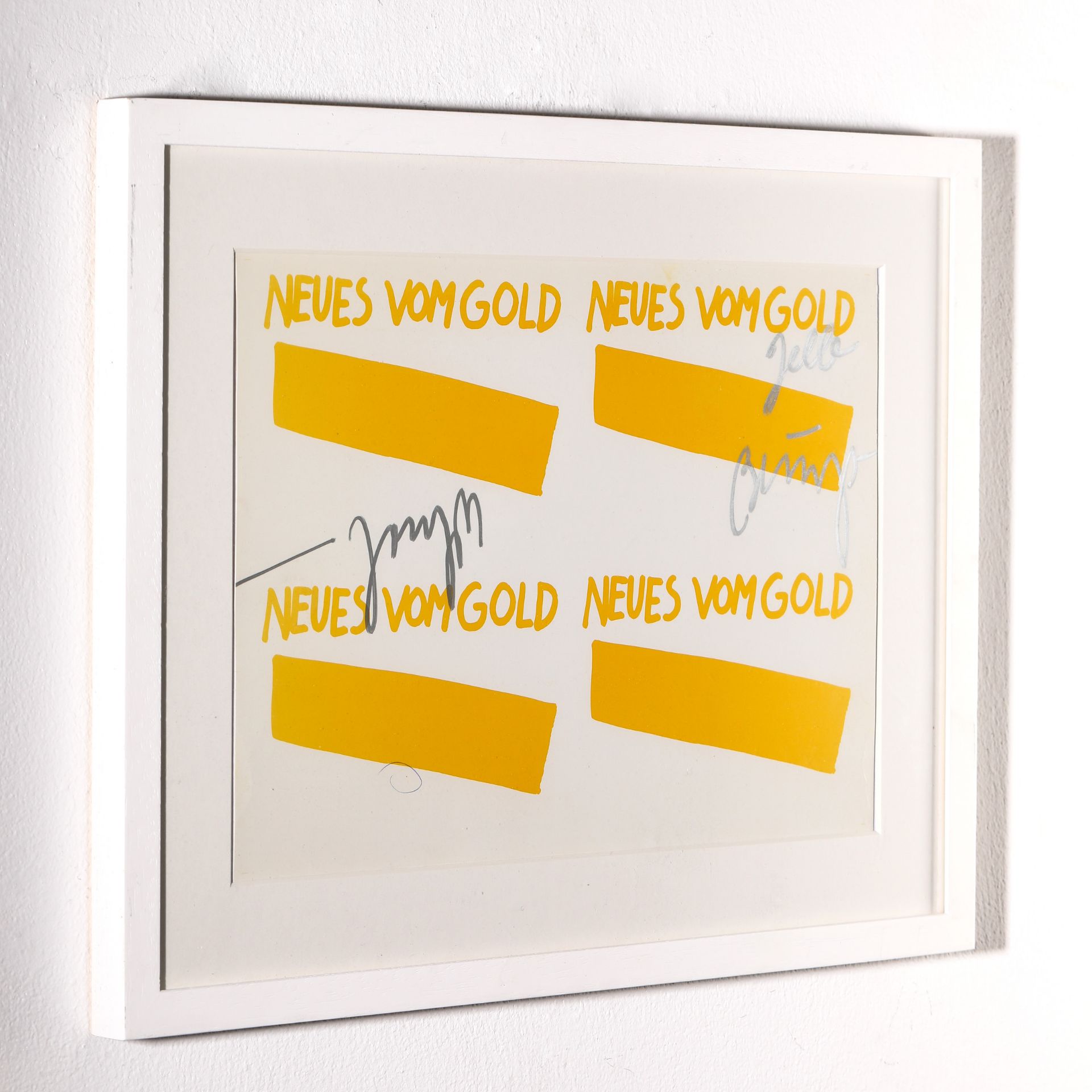 Joseph Beuys*, Fehldruck, überarbeitet, Neues vom Gold - Bild 3 aus 4