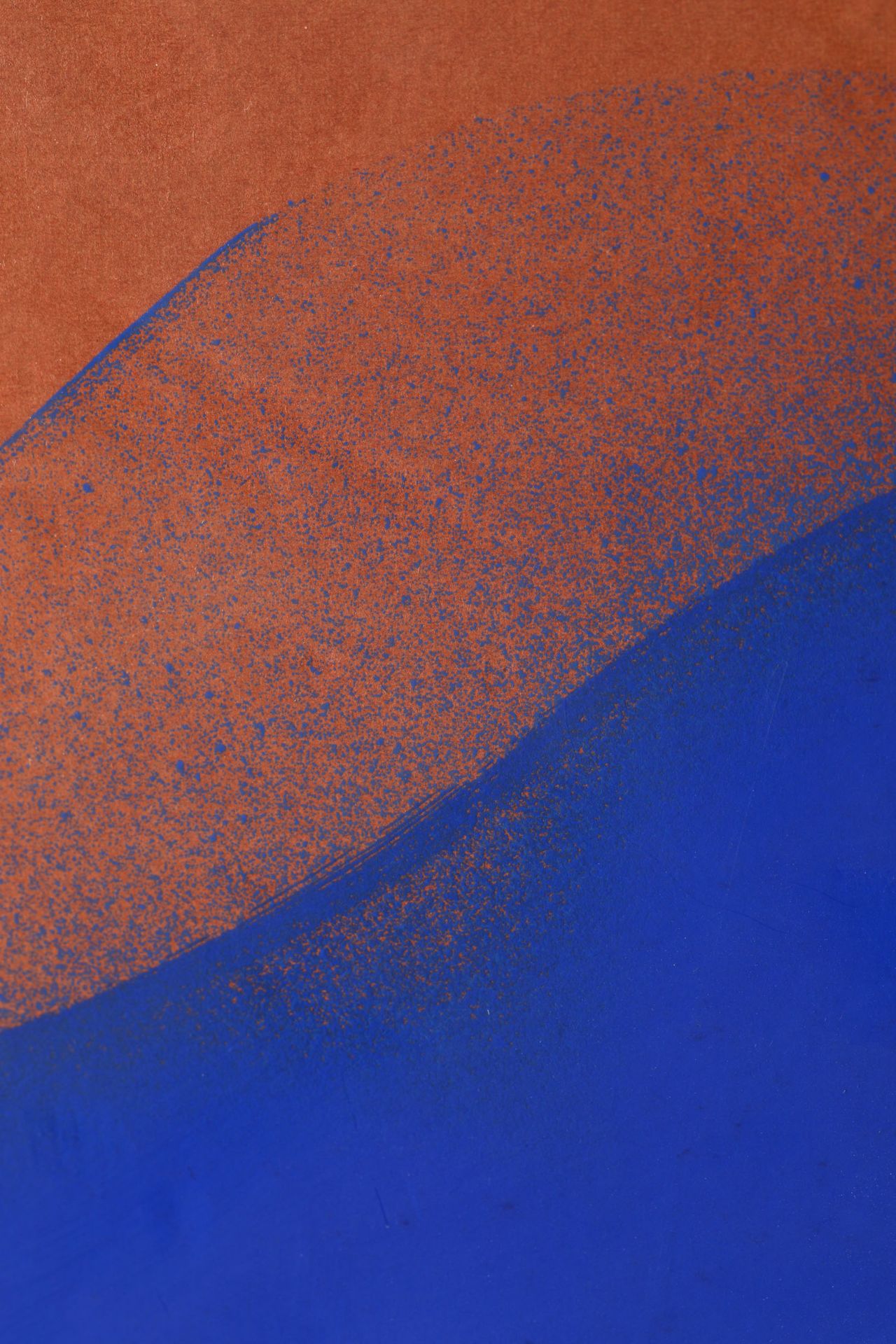 Otto Piene*, blaue Feuerblume, 1967, Ex. 28/100. signiert - Bild 6 aus 6