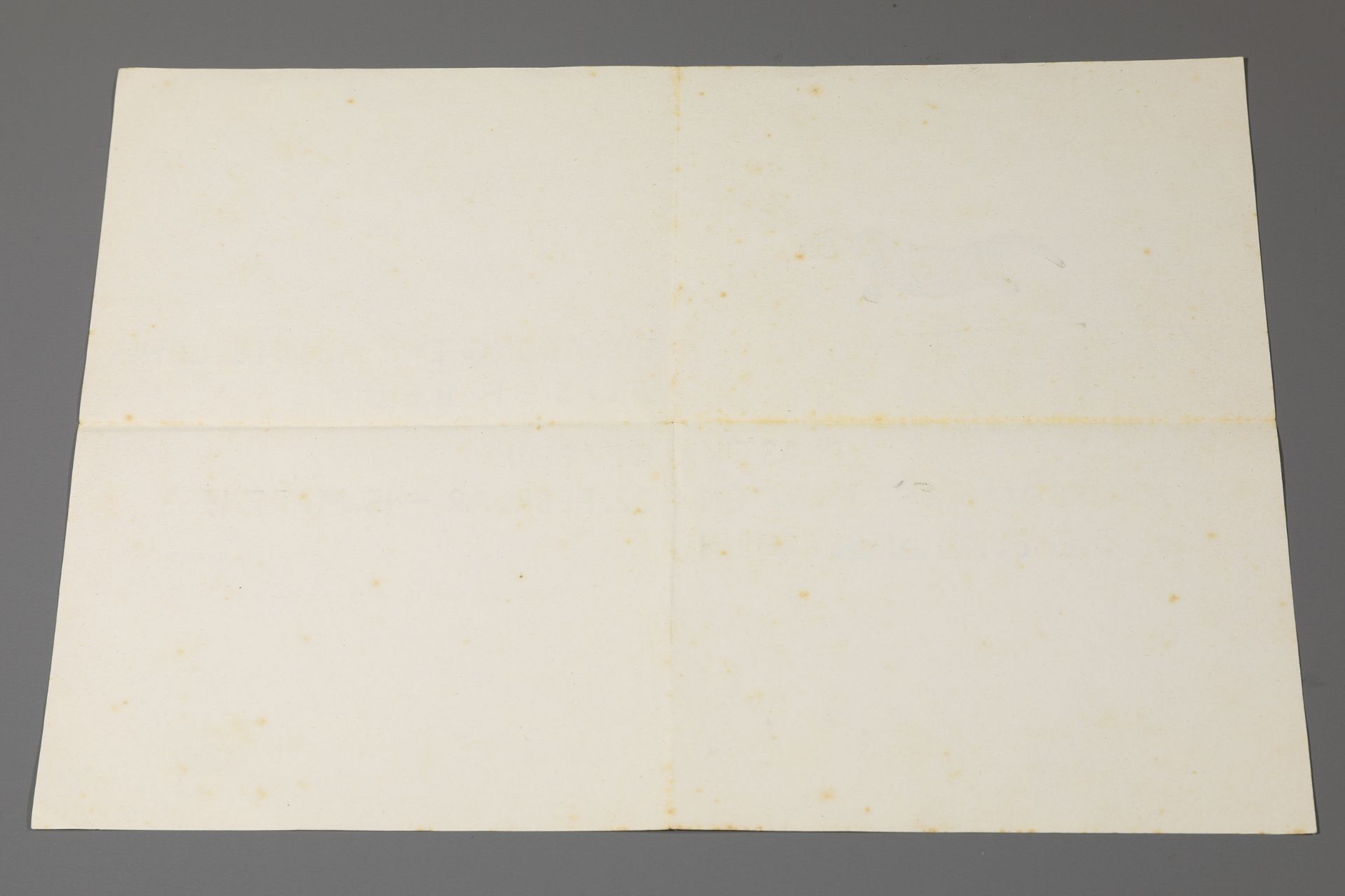 Joseph Beuys*, Invitation card, 1953, exhibition 'Plastik Graphik', van der Grinten - Image 2 of 5