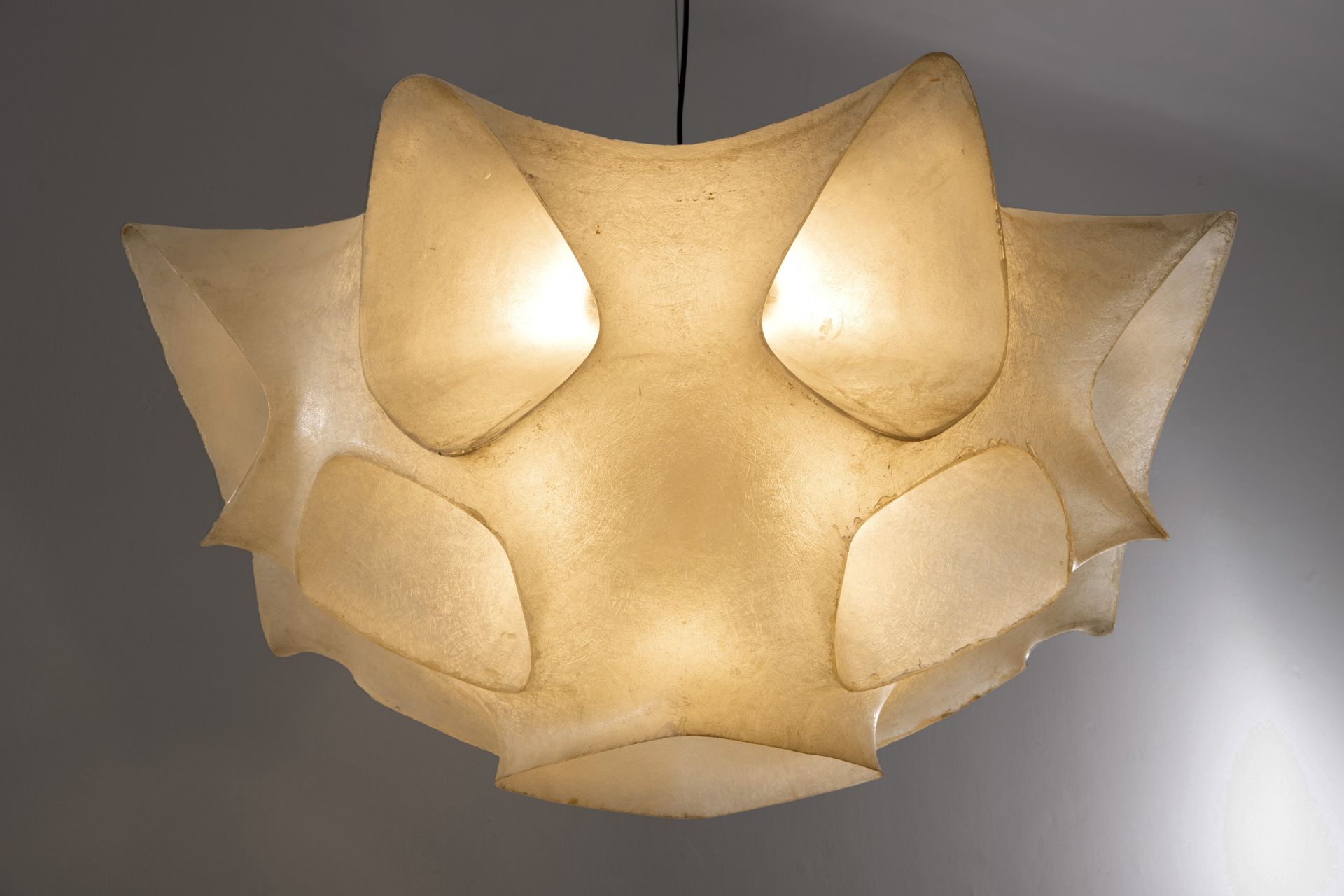 Herzog & de Meuron, GFK Project, Fiberglass pendant Lamp, model Bird's Nest