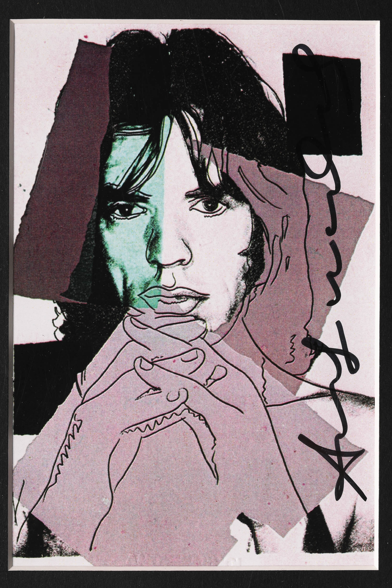 Andy Warhol, Mini Portfolio Mick Jagger with 10 Prints, 1975, signed - Image 9 of 16