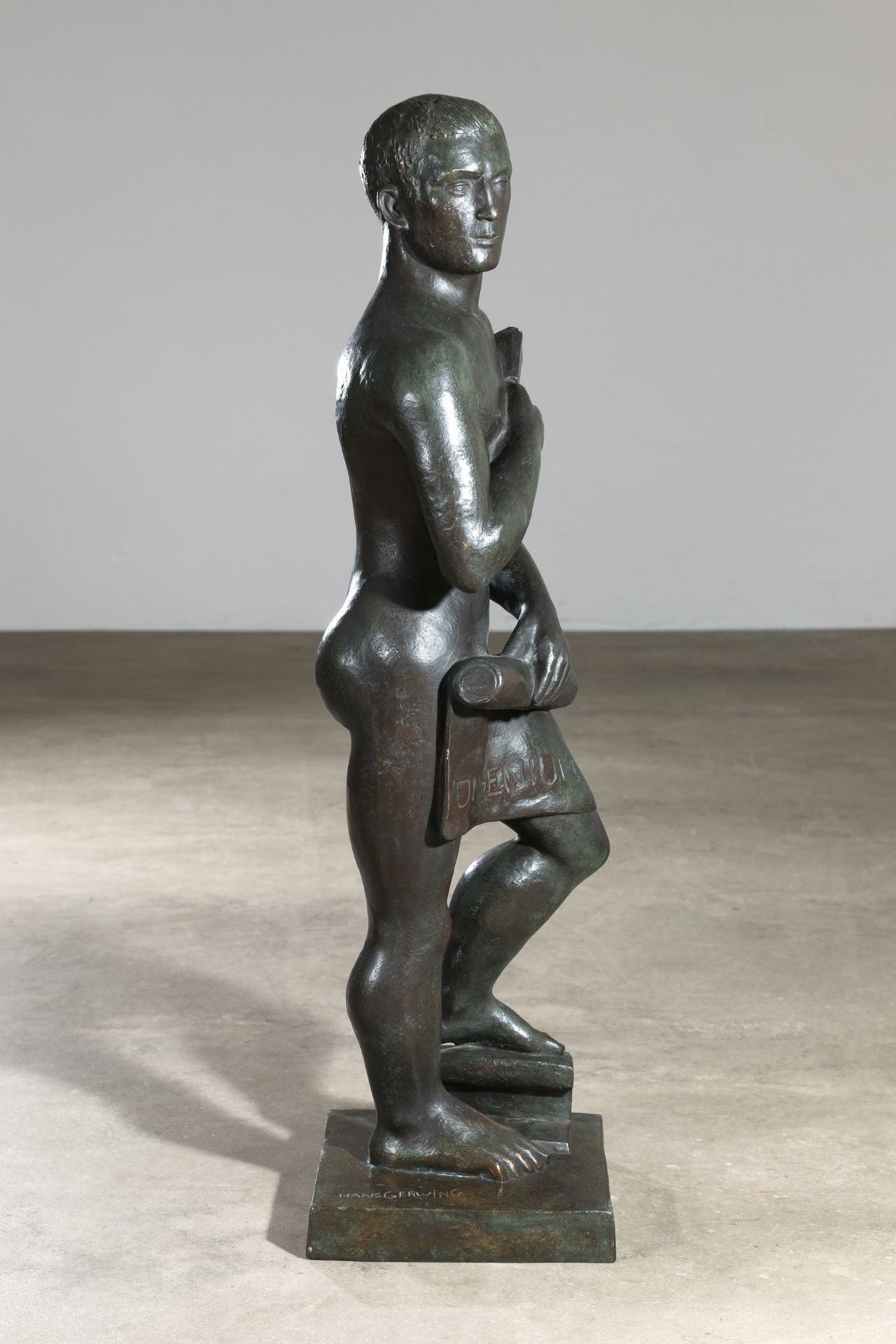 Hans Gerwing, Ingenium, Bronze Sculpture - Image 6 of 9