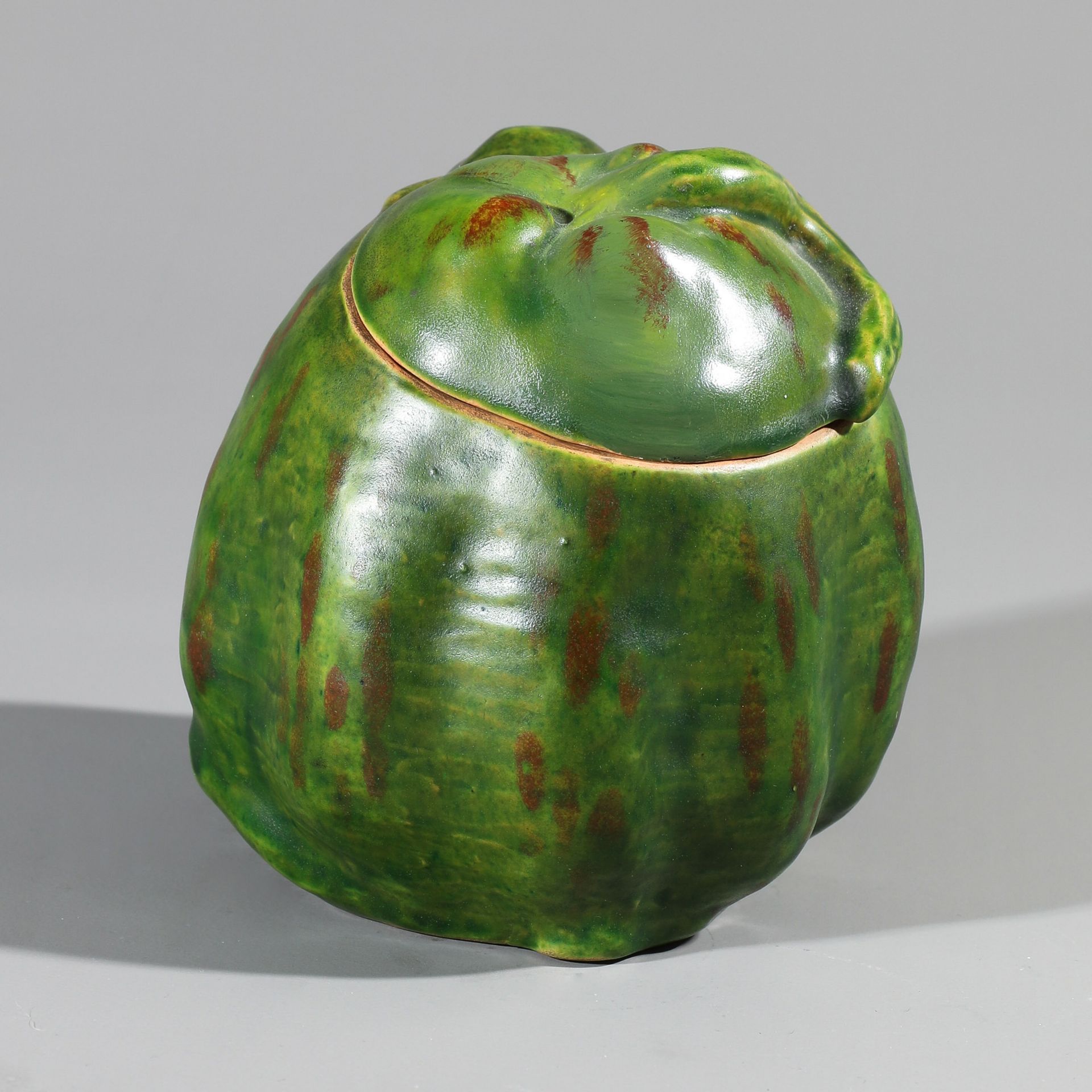 Rupert Carabin, figurative tobacco pot for Molines, Paris - Image 4 of 6