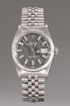 Rolex Oyster Perpetual Datejust. Ref.1601 Automatik Herrenuhr