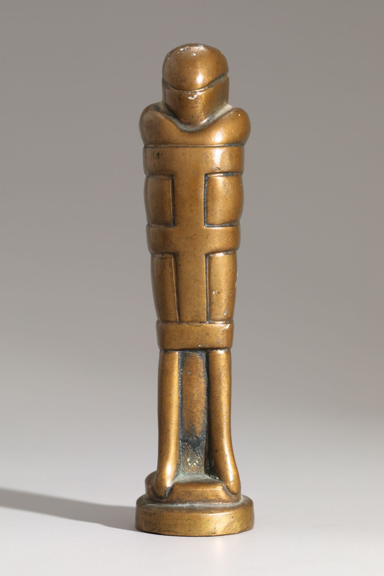 Hede Bühl*, Standing figure (Kleiner Wächter), bronze - Image 2 of 5