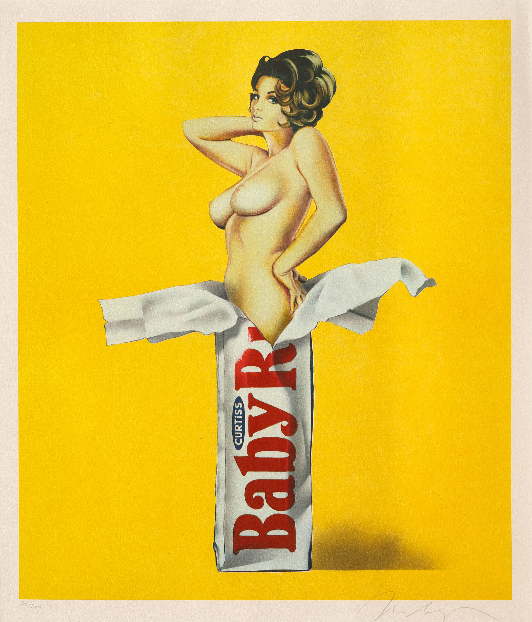 Mel Ramos, Candy - Baby Ruth and Paper Dress - Image 7 of 10