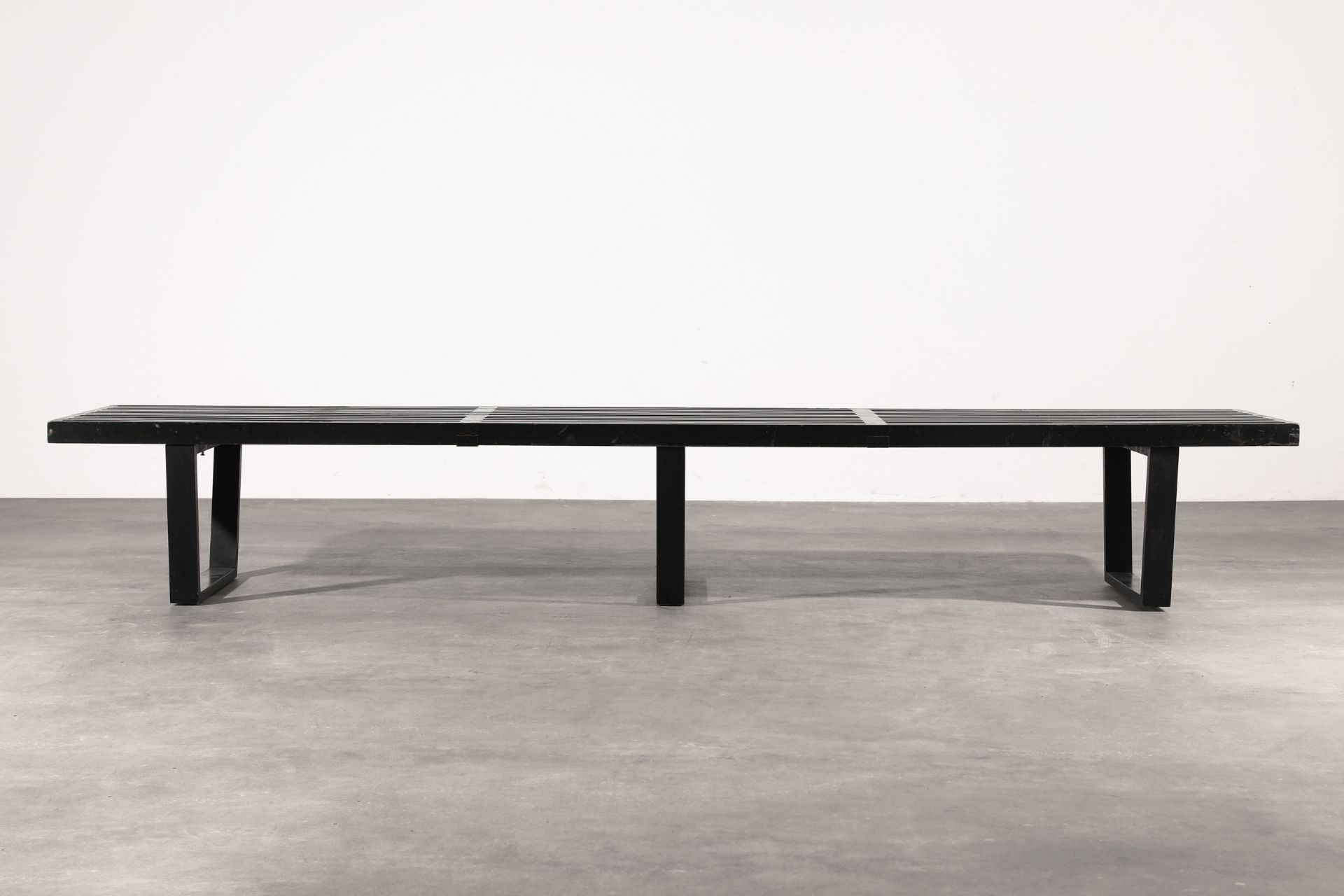 George Nelson, Herman Miller, large bench, model Platform Bench 4992 - Image 3 of 4